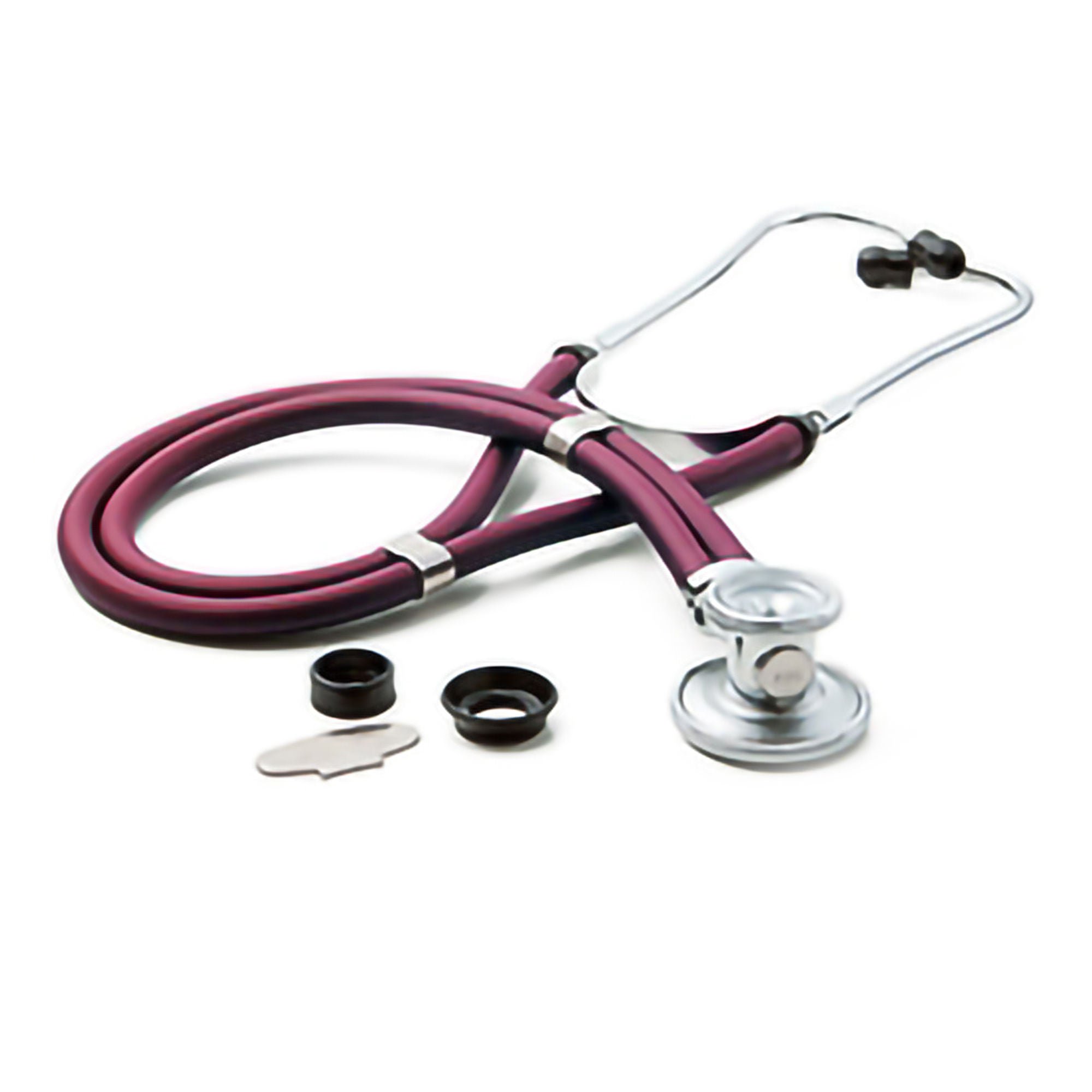 McKesson Brand - 641MMM Sprague Stethoscope McKesson Pink 2-Tube 22 Inch Tube Double Sided Chestpiece