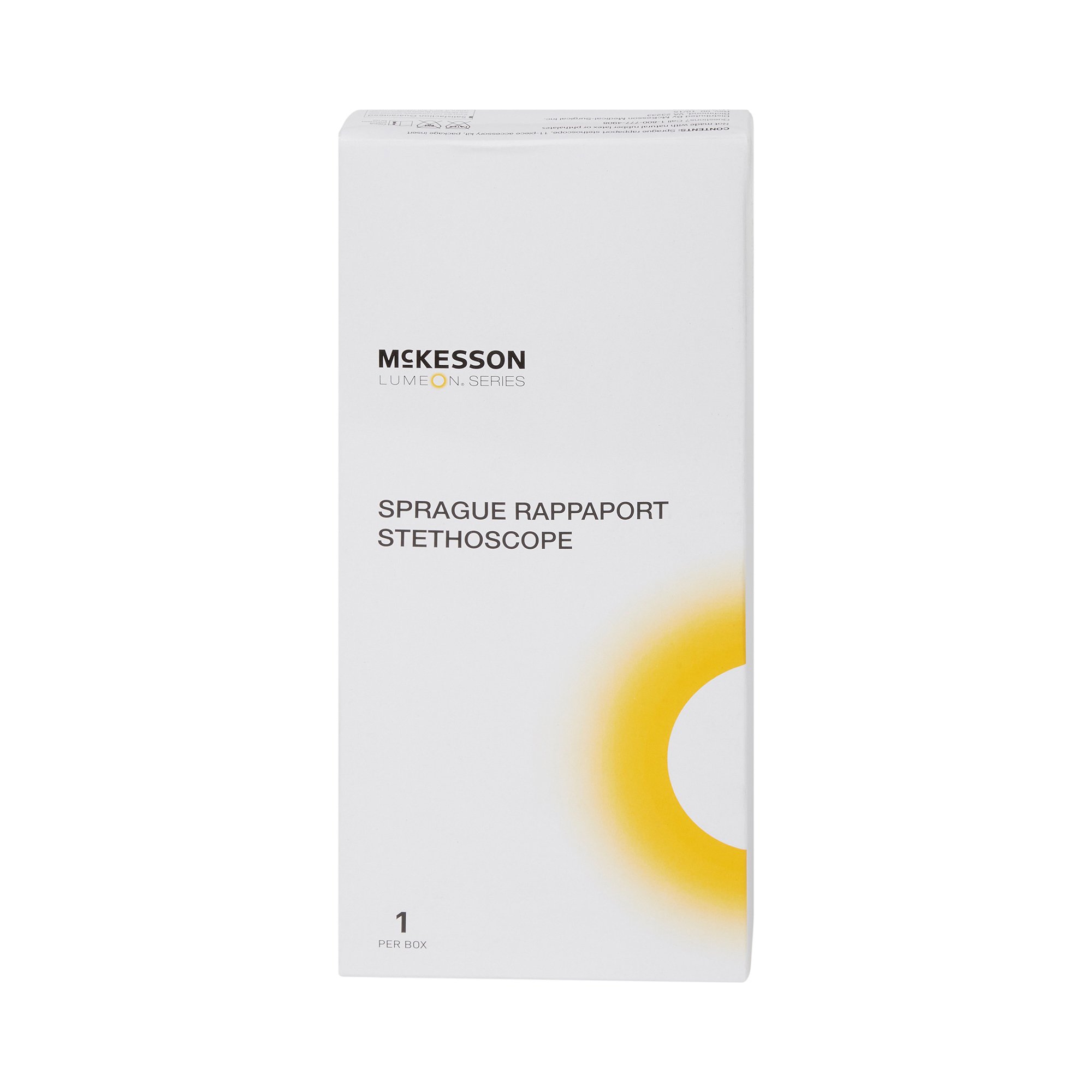 McKesson Brand 641NBMM - McKesson Sprague-Rappaport Stethoscope, 22 Inch, Blue - 1/Each, 20/Case
