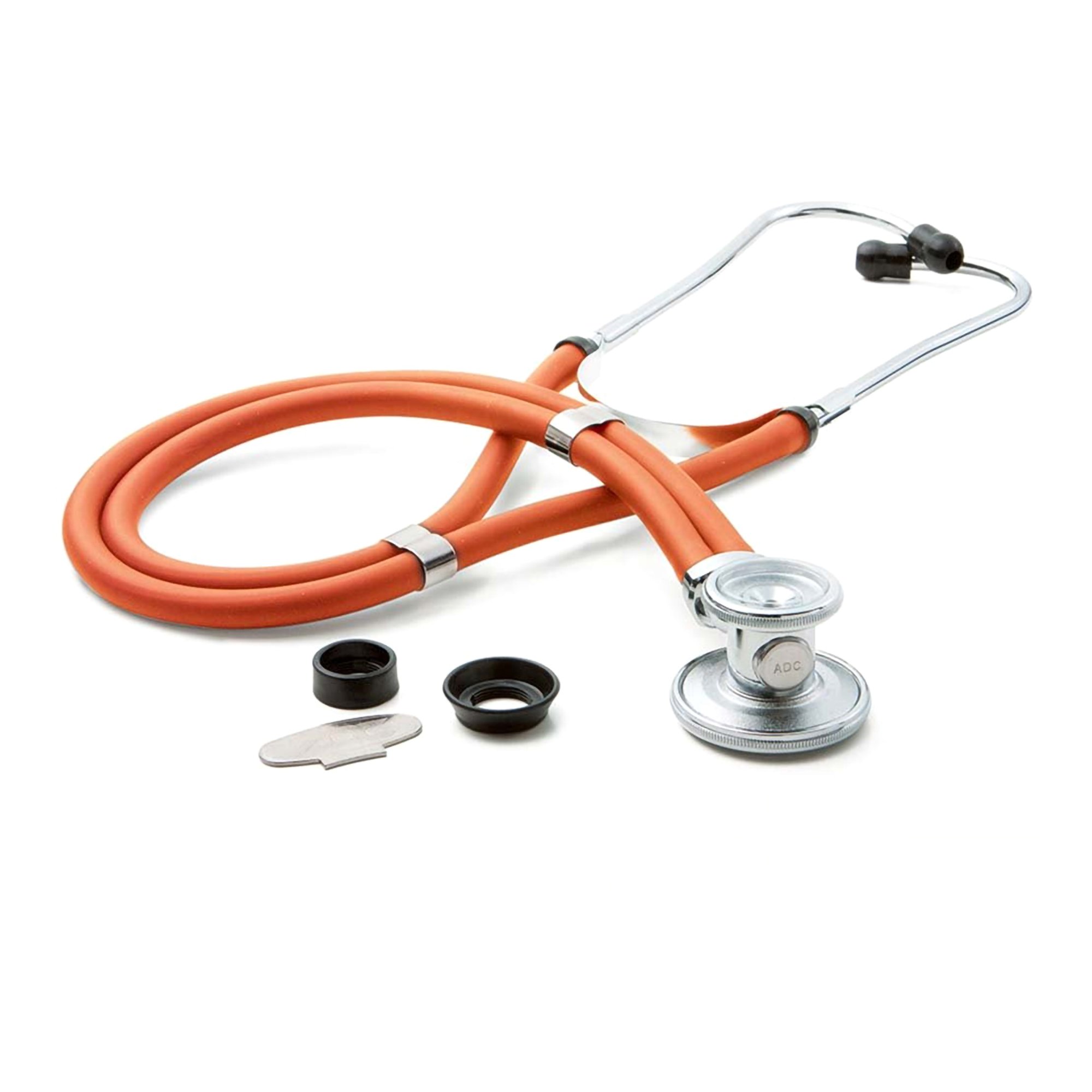 McKesson Brand 641NOMM - McKesson Sprague-Rappaport Stethoscope, 22 Inch, Orange - 1/Each, 20/Case