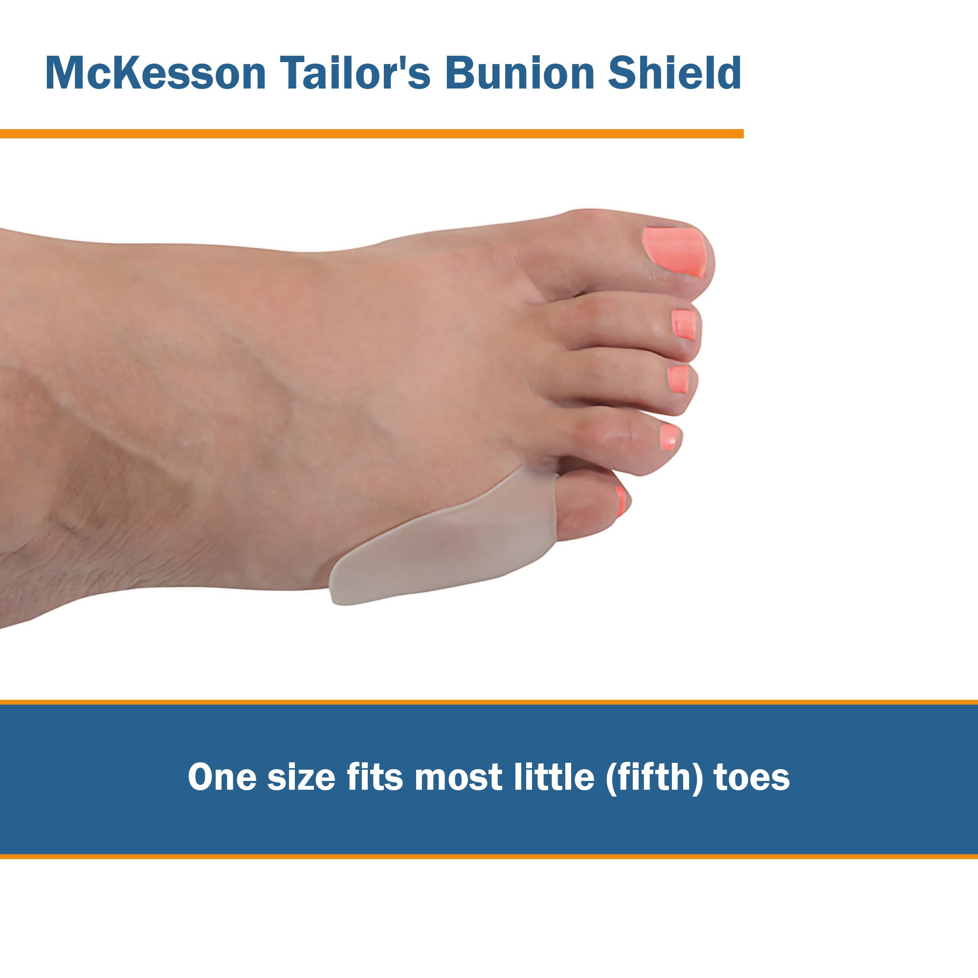 McKesson Brand 96993 - McKesson Tailor's Bunion Shield - 1/Each