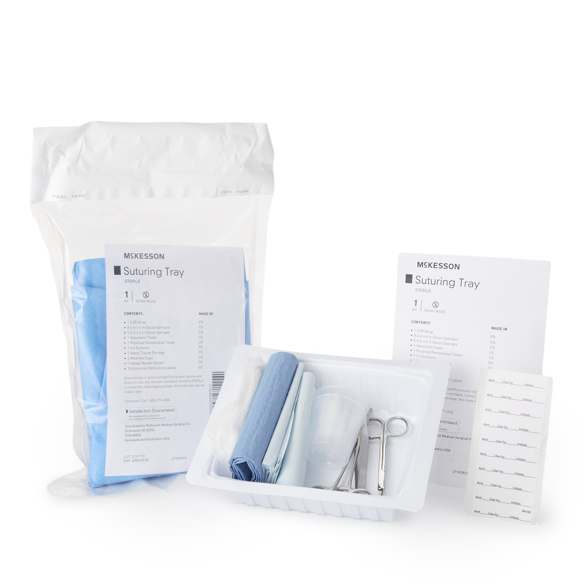 McKesson Suture Tray 82768 by McKesson Brand