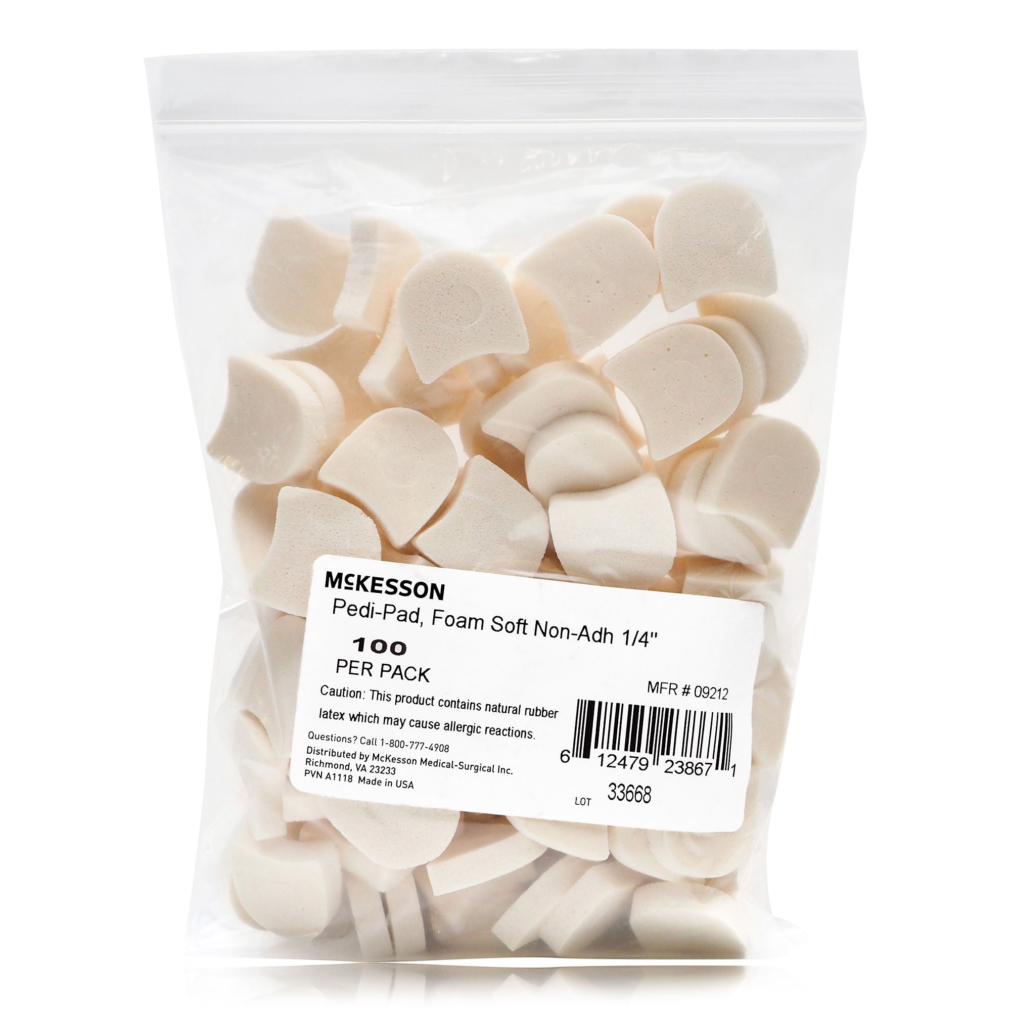 McKesson Brand - 9212 McKesson Pedi-Pads