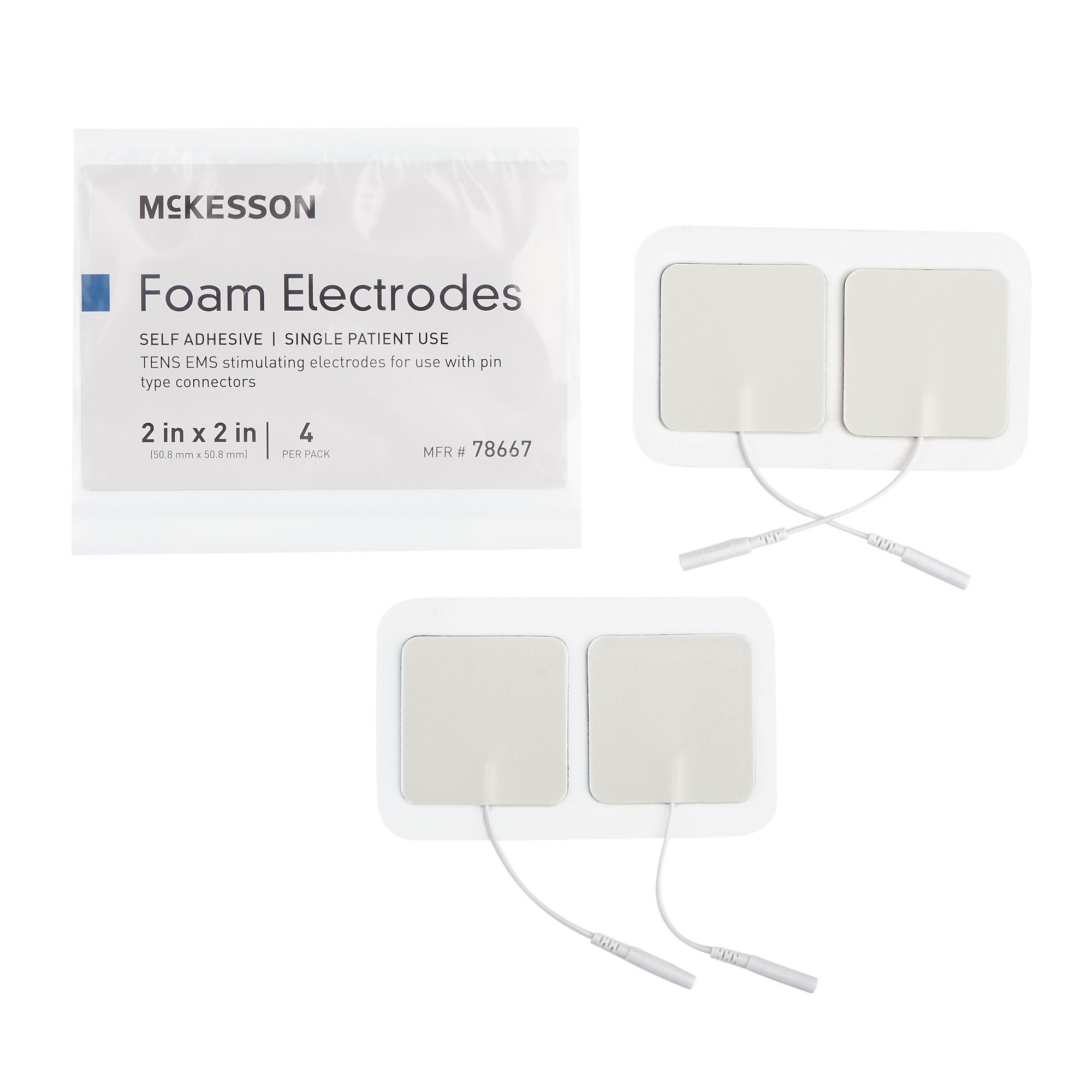 McKesson Brand - 78667 McKesson Electrotherapy Electrode For TENS and EMS Units