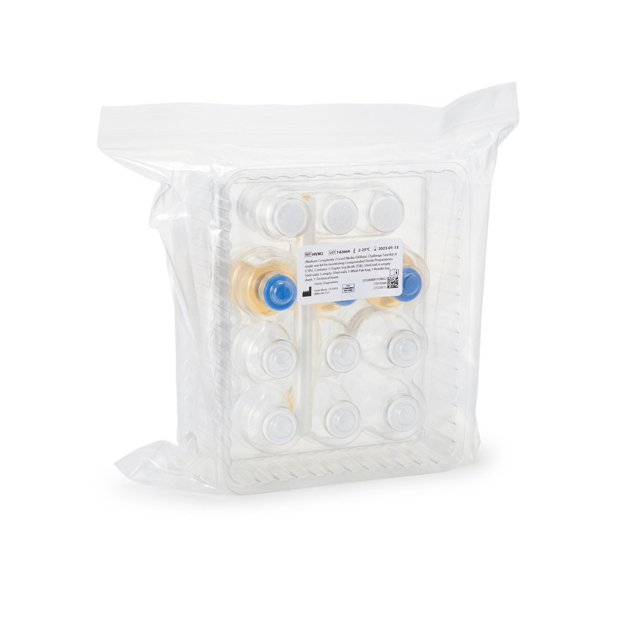 Hardy Diagnostics - HVM2 HardyVal™ CSP Medium Complexity Microorganism Reproductive Health Test Kit