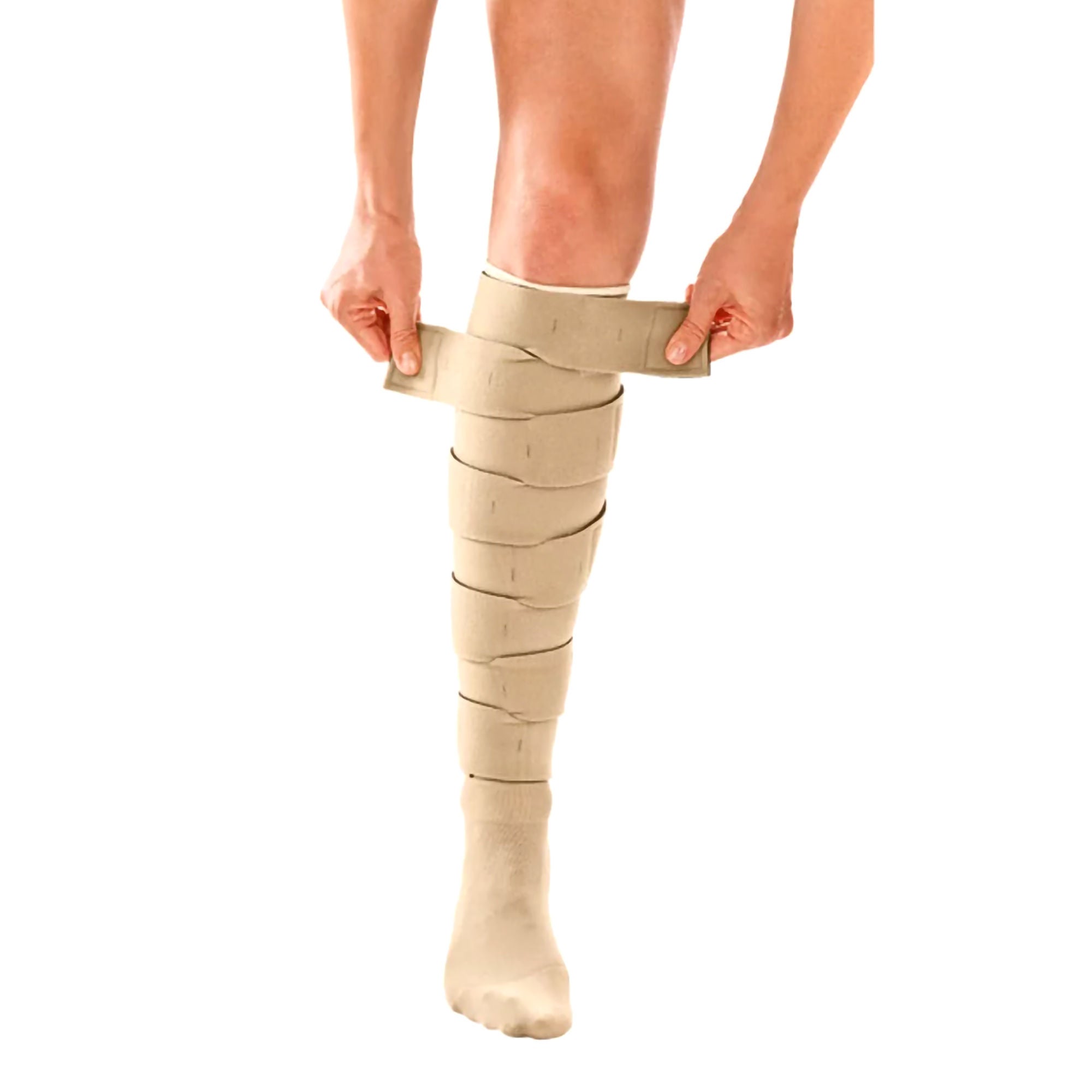 Mediusa - CJF33003 Compression Wrap Kit circaid® juxtafit® Essentials Large / Long Tan Leg