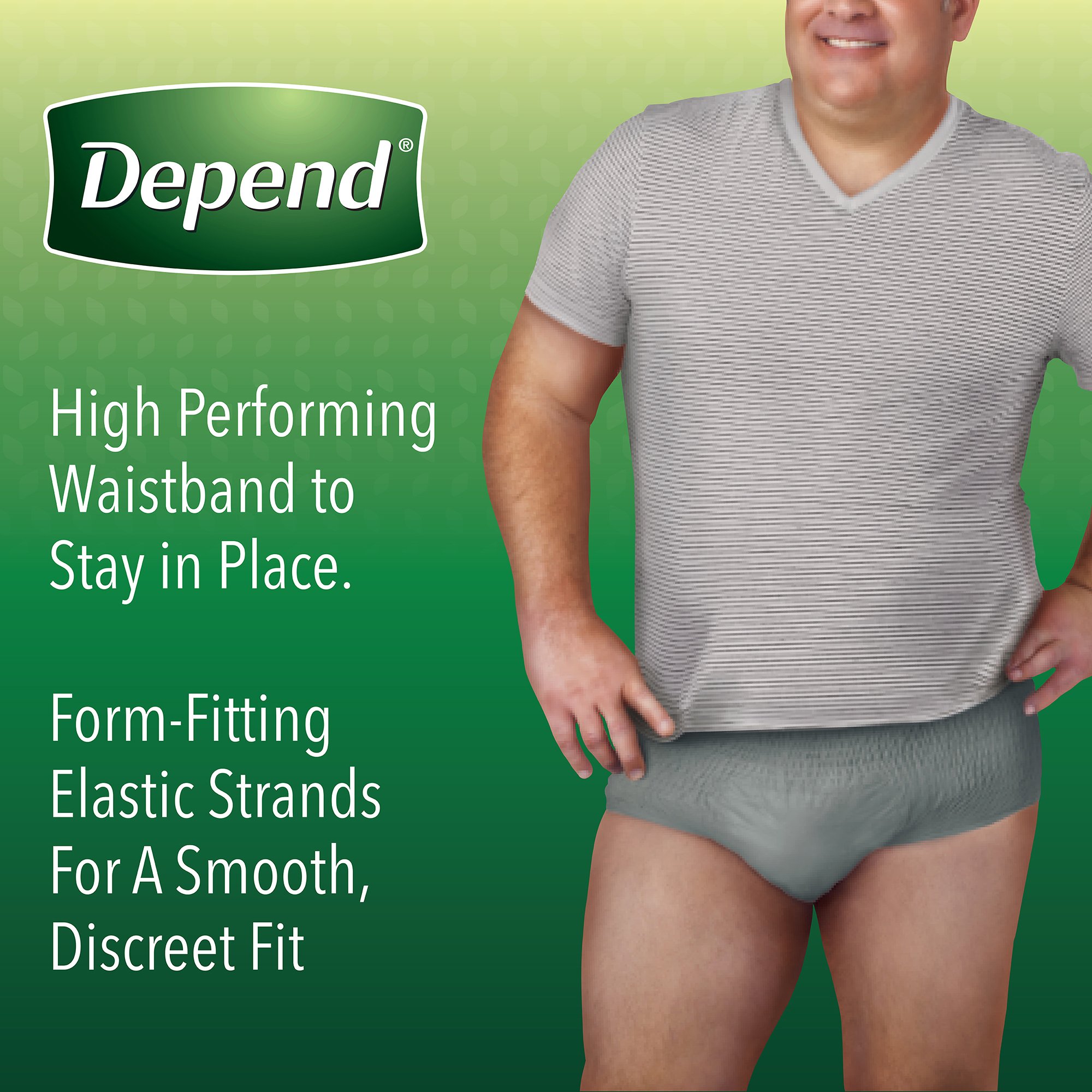 Kimberly Clark - 47930 Depend® Fresh Protection™ Men's Maximum Absorbency Underwear