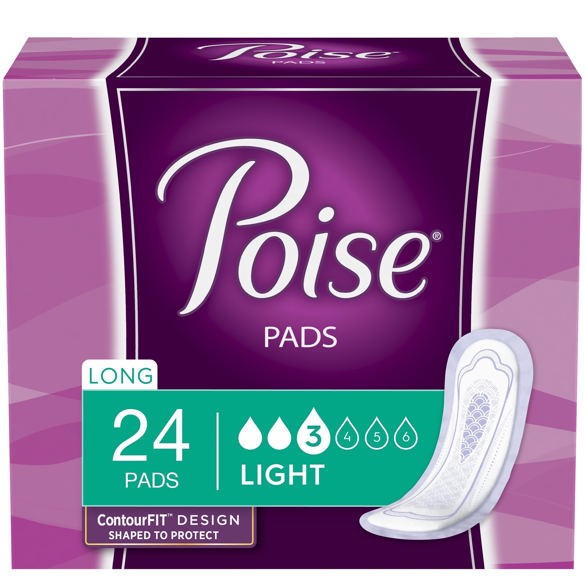Kimberly Clark - 48536 Poise® Bladder Control Pad