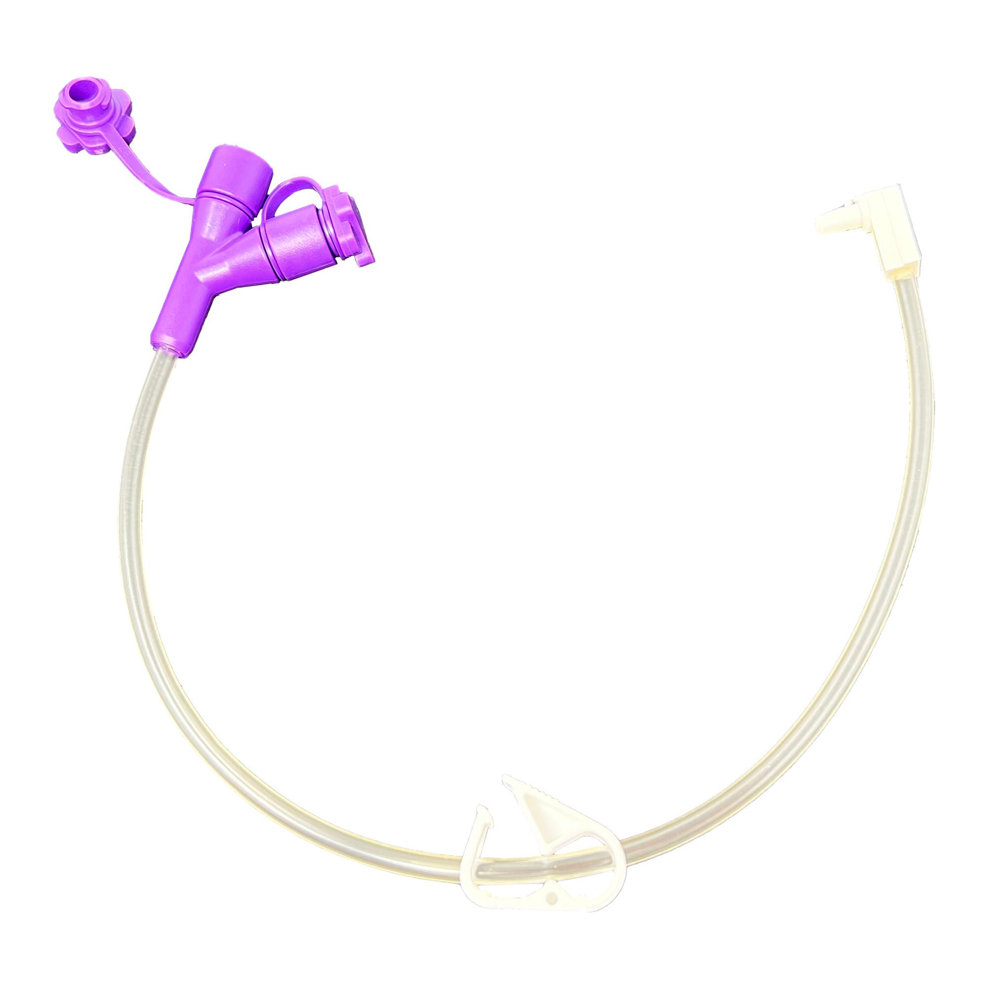 Vesco Medical - VED-1000 Enteral Feeding Extension Set Vesco 12 Inch