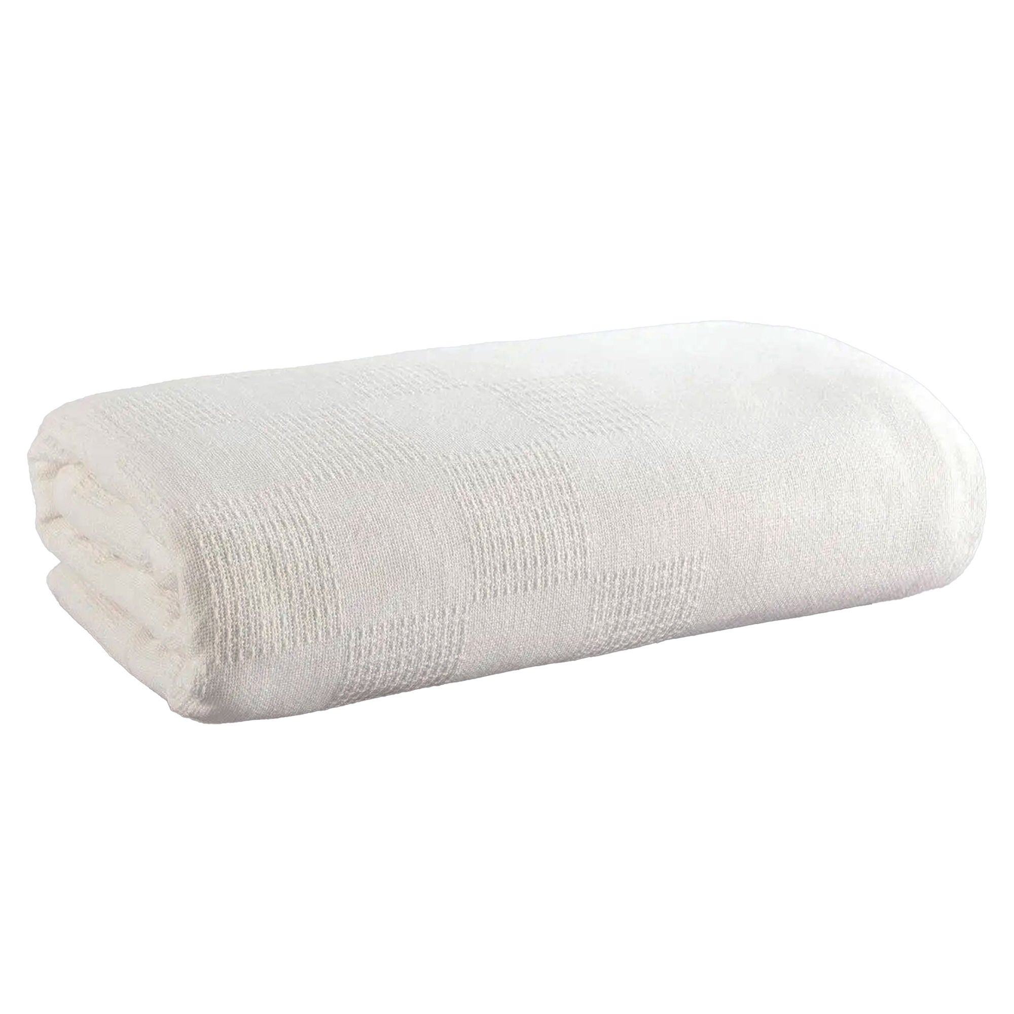 Standard Textile - 78466500 Blanket 66 X 90 Inch Cotton 2.5 lbs. White