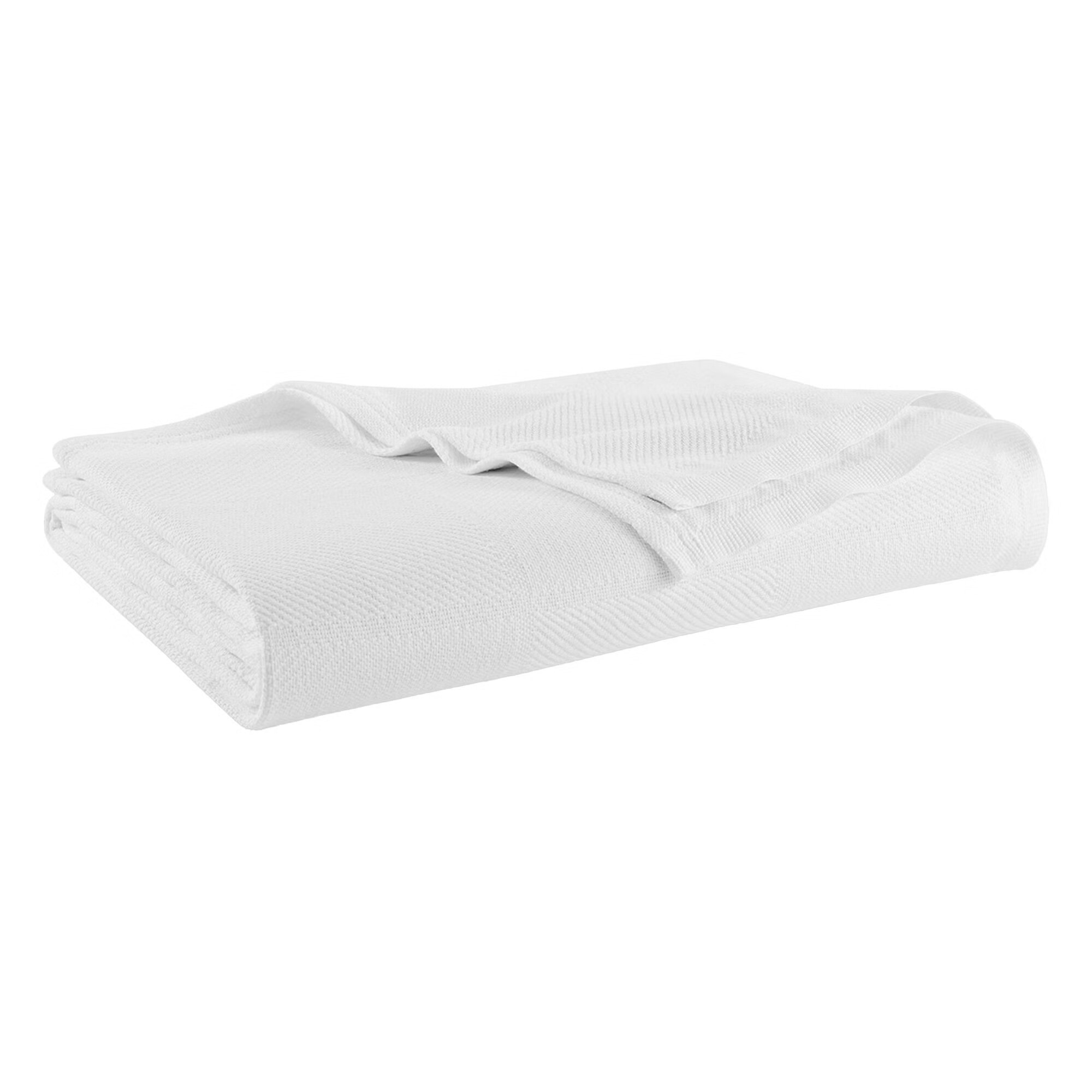 Standard Textile - 78470300 Blanket Serenity™ 74 X 106 Inch Cotton / Polyester 3.9 lbs. White