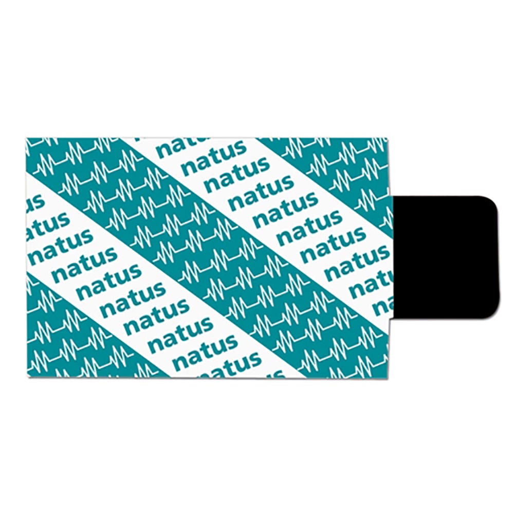 Natus Medical - 019-435300 EMG Adhesive Ground Electrode Natus® 22 X 32 mm Contact Area Silver / Silver Chloride NonSterile Tab Tip Disposable