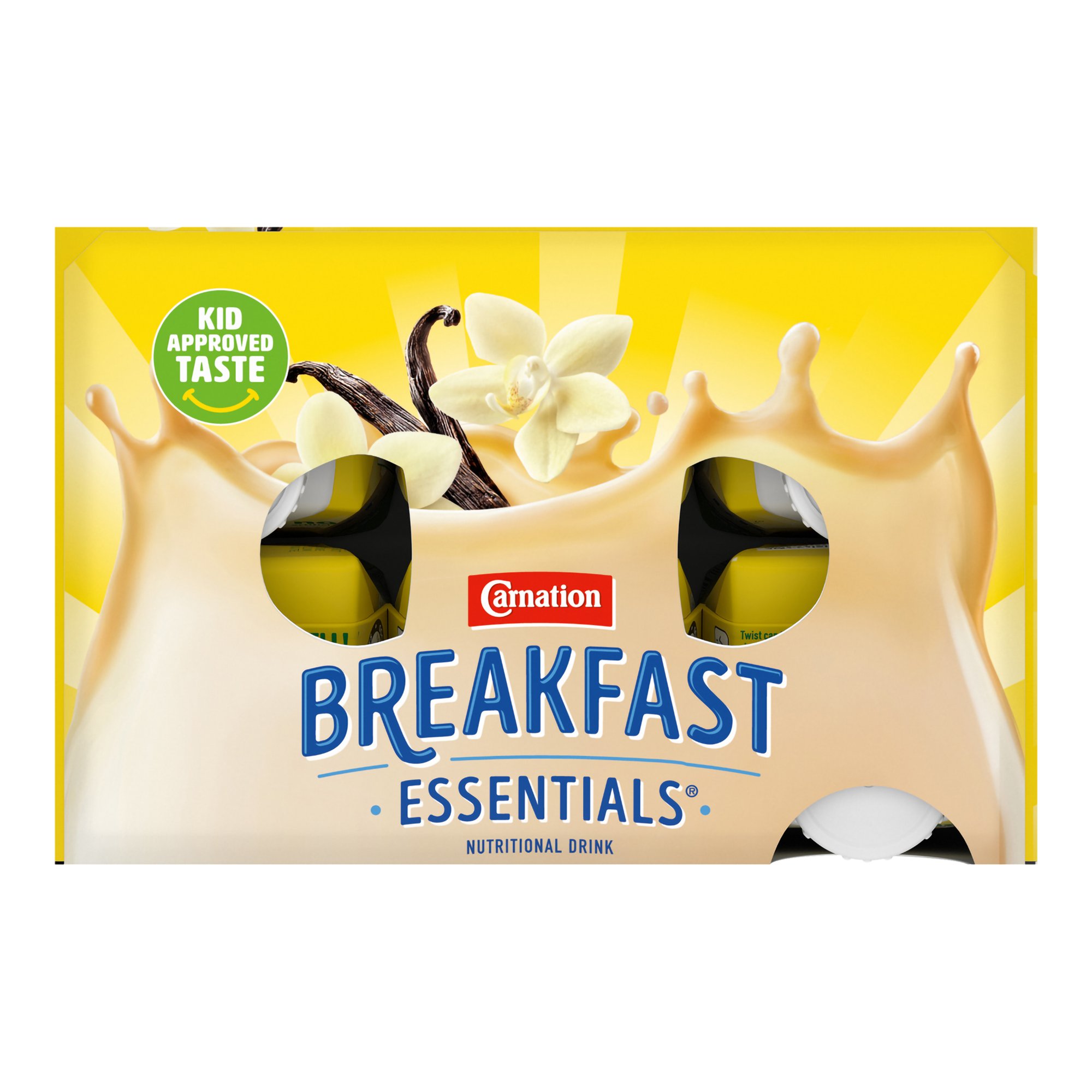 Nestle Healthcare Nutrition 12269922 - Carnation Breakfast Essentials® High Protein Vanilla Nutritional Drink, 8 ounces - 6/Pack, 24/Case