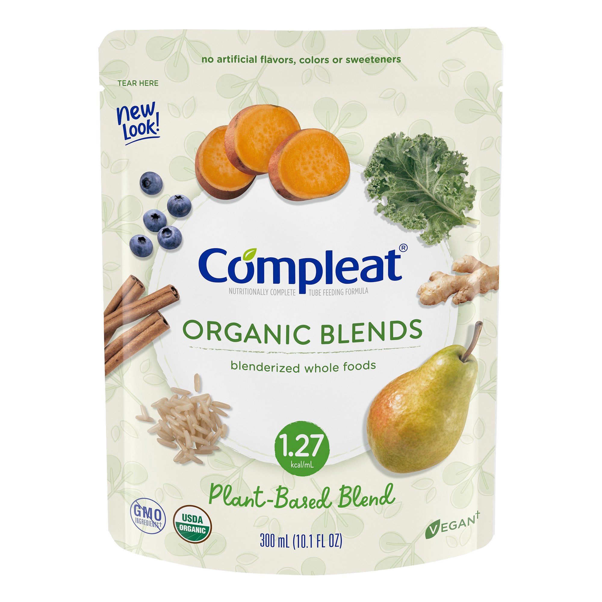 Nestle Healthcare Nutrition - 00043900192703 Compleat® Organic Blends Plant Blend Blenderized Whole Foods