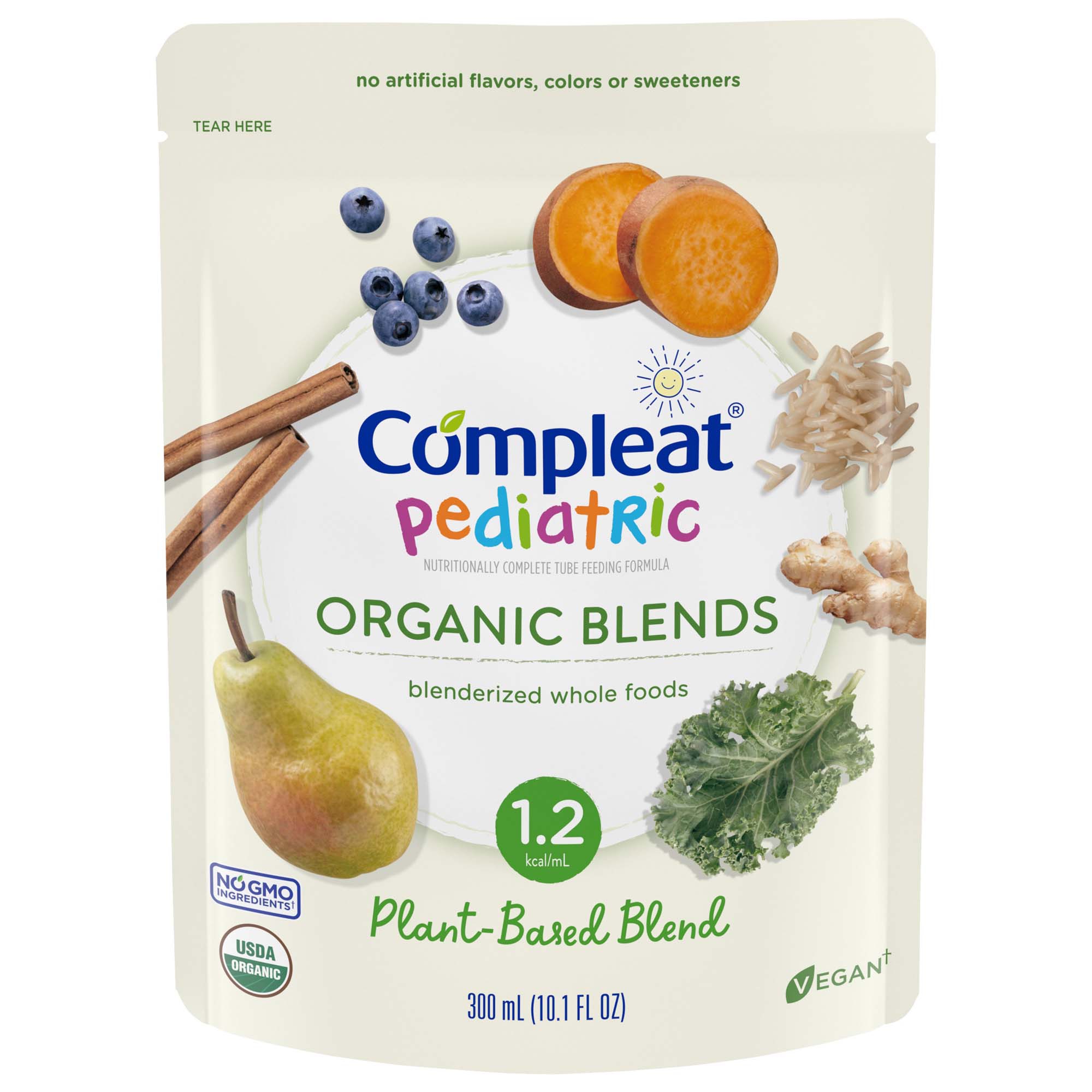 Nestle Healthcare Nutrition - 00043900117218 Compleat® Pediatric Organic Blends Tube Feeding Formula