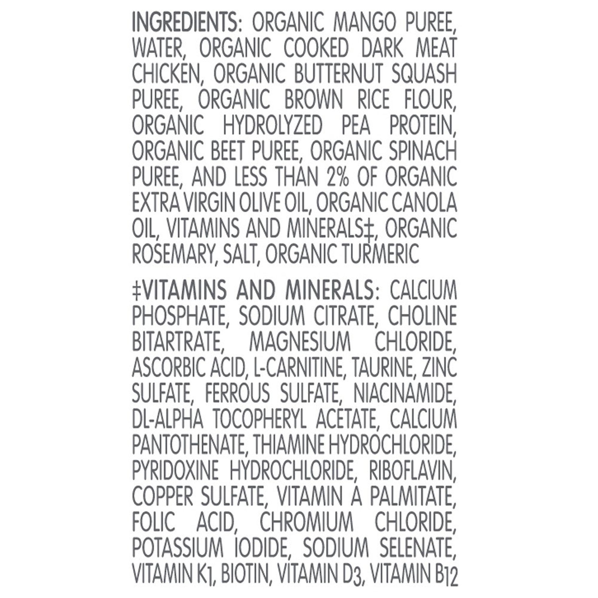 Nestle Healthcare Nutrition 00043900479934 - Compleat® Organic Blends Chicken-Garden Blenderized Whole Foods, 10.1 oz. Pouch - 1/Each, 24/Case