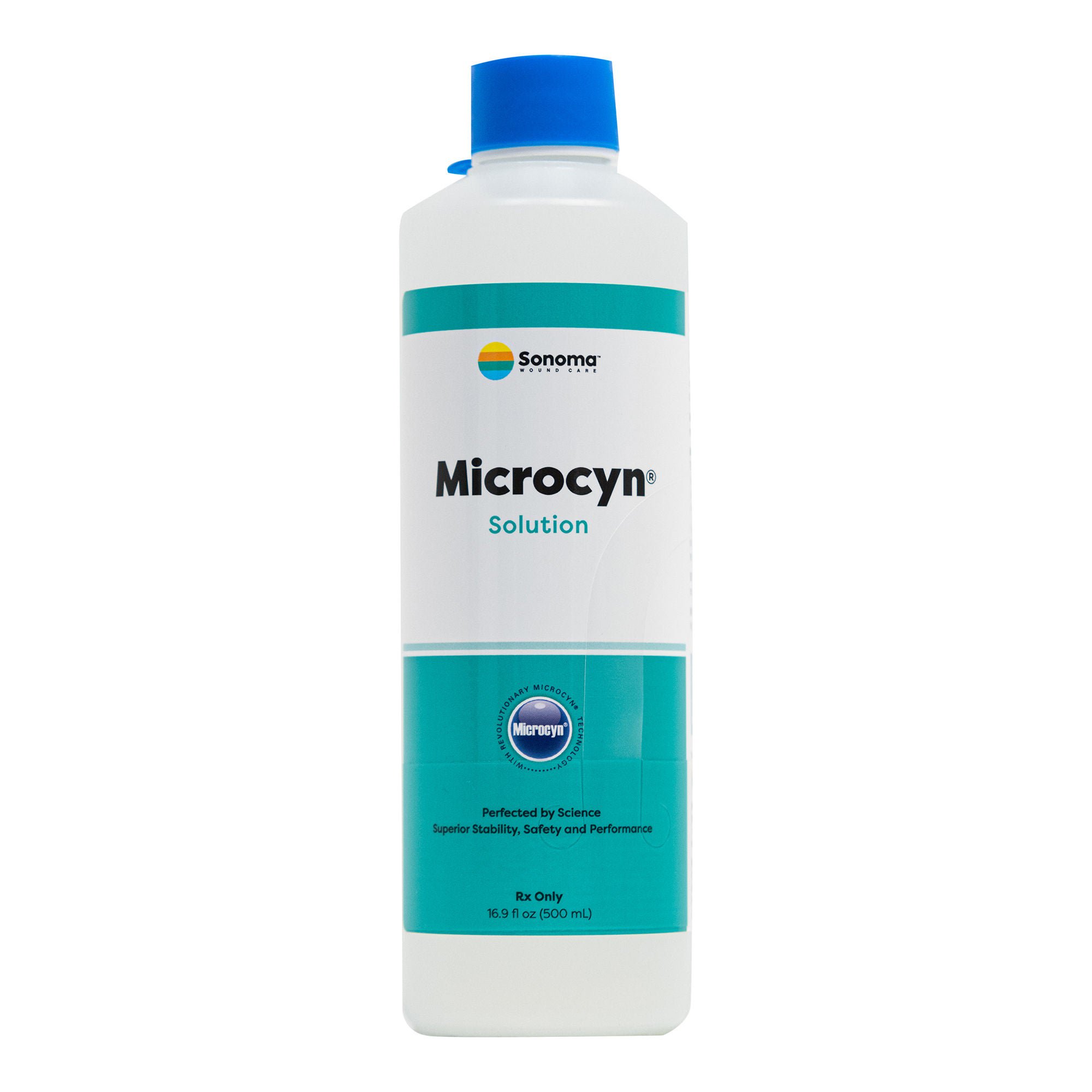 Sonoma Pharmaceuticals - 84798 Wound Cleanser Microcyn® 16.9 oz. Twist Cap Bottle NonSterile Antimicrobial