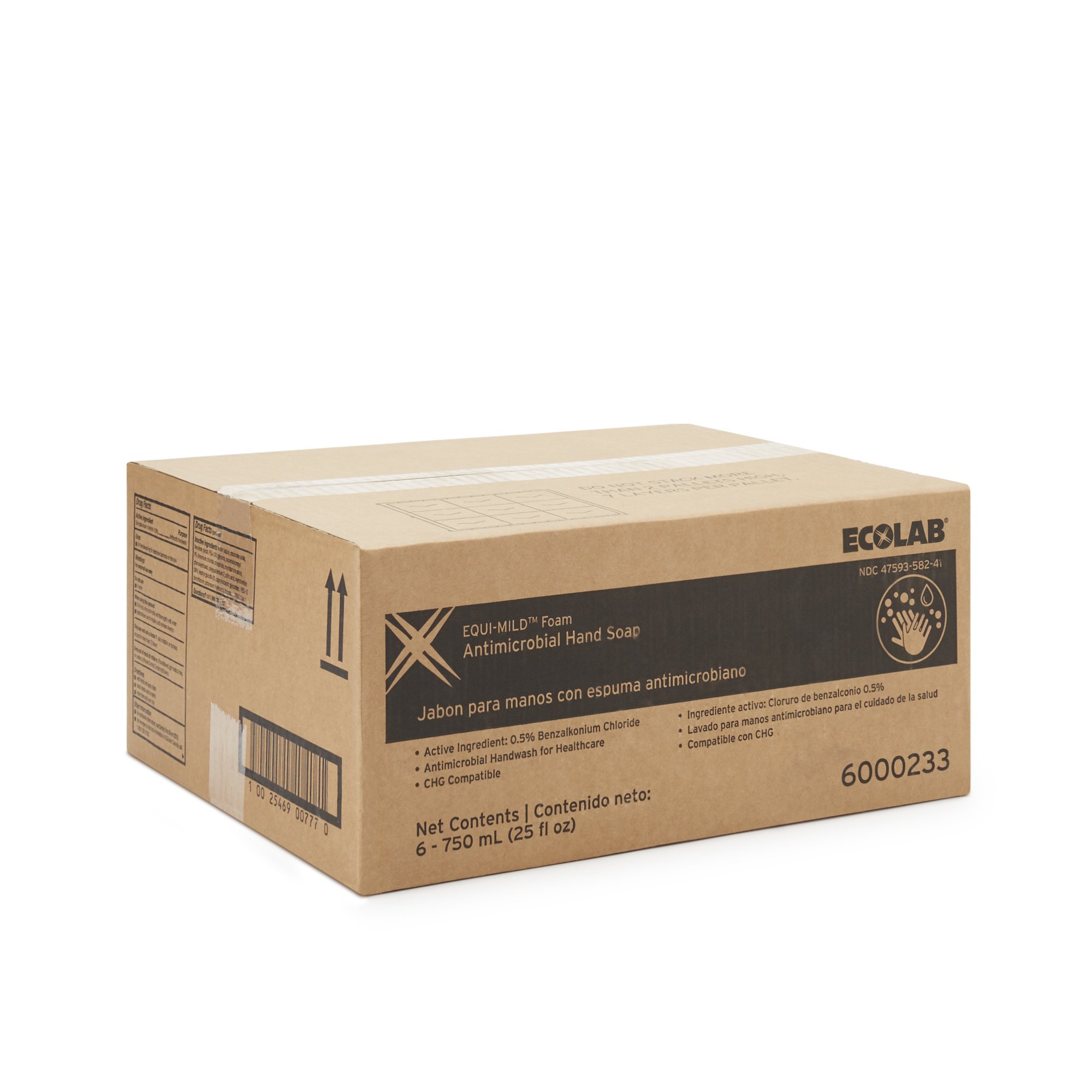 Ecolab 6000233 - Equi-Mild™ Foam Hand Soap, 750 mL - 1/Each, 6/Case