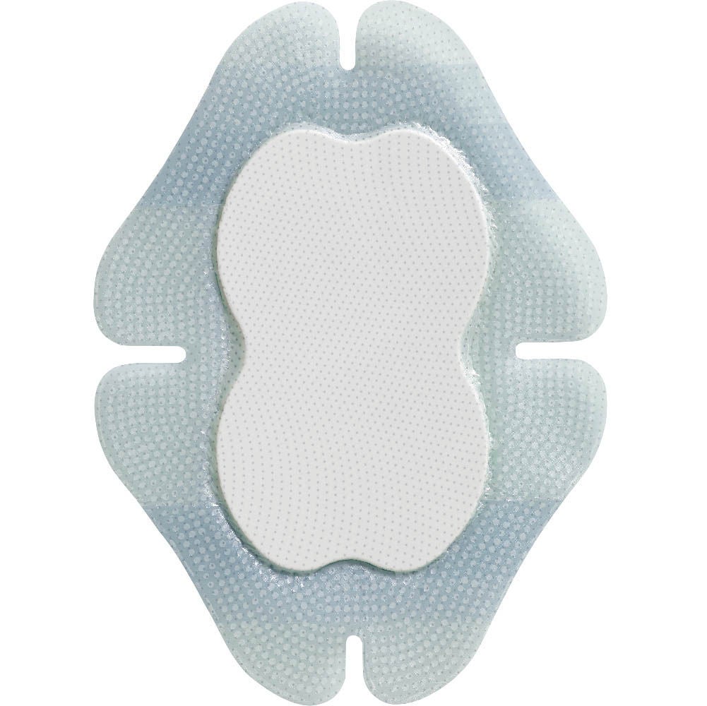 Coloplast - 39010 Foam Dressing Biatain® Silicone 5-1/2 X 7-3/5 Inch With Border Film Backing Silicone Adhesive Multishape Sterile