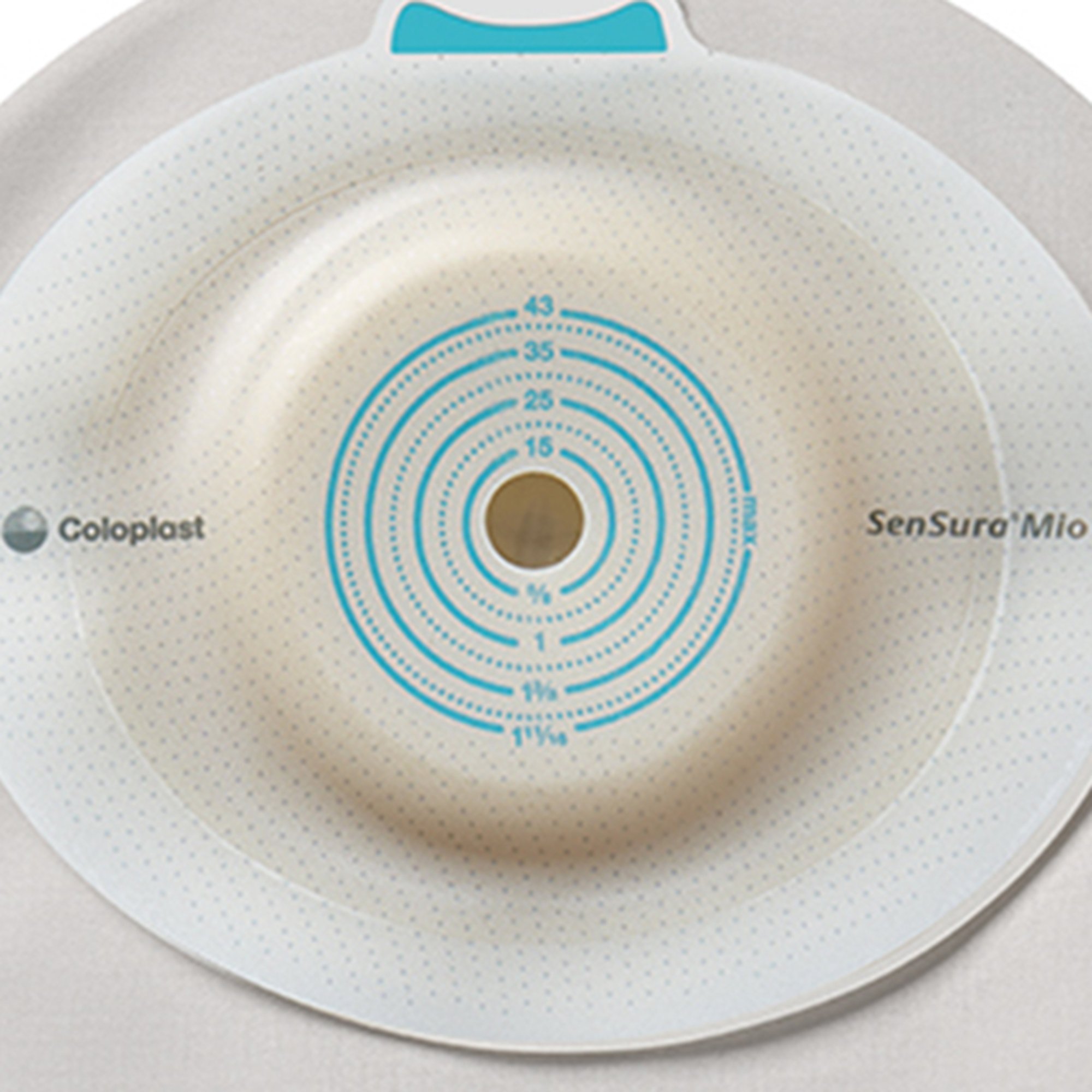 Coloplast 18676 - SenSura® Mio High Output 1-Piece Transparent Ostomy Pouch, 10 – 43 mm Stomas - 10/Box