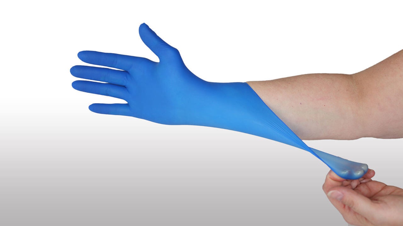 Innovative Healthcare Corp - 173200 Exam Glove Pulse® LOGIC™ Medium 300 per Box NonSterile Nitrile Standard Cuff Length Fully Textured Blue Chemo Tested / Fentanyl Tested