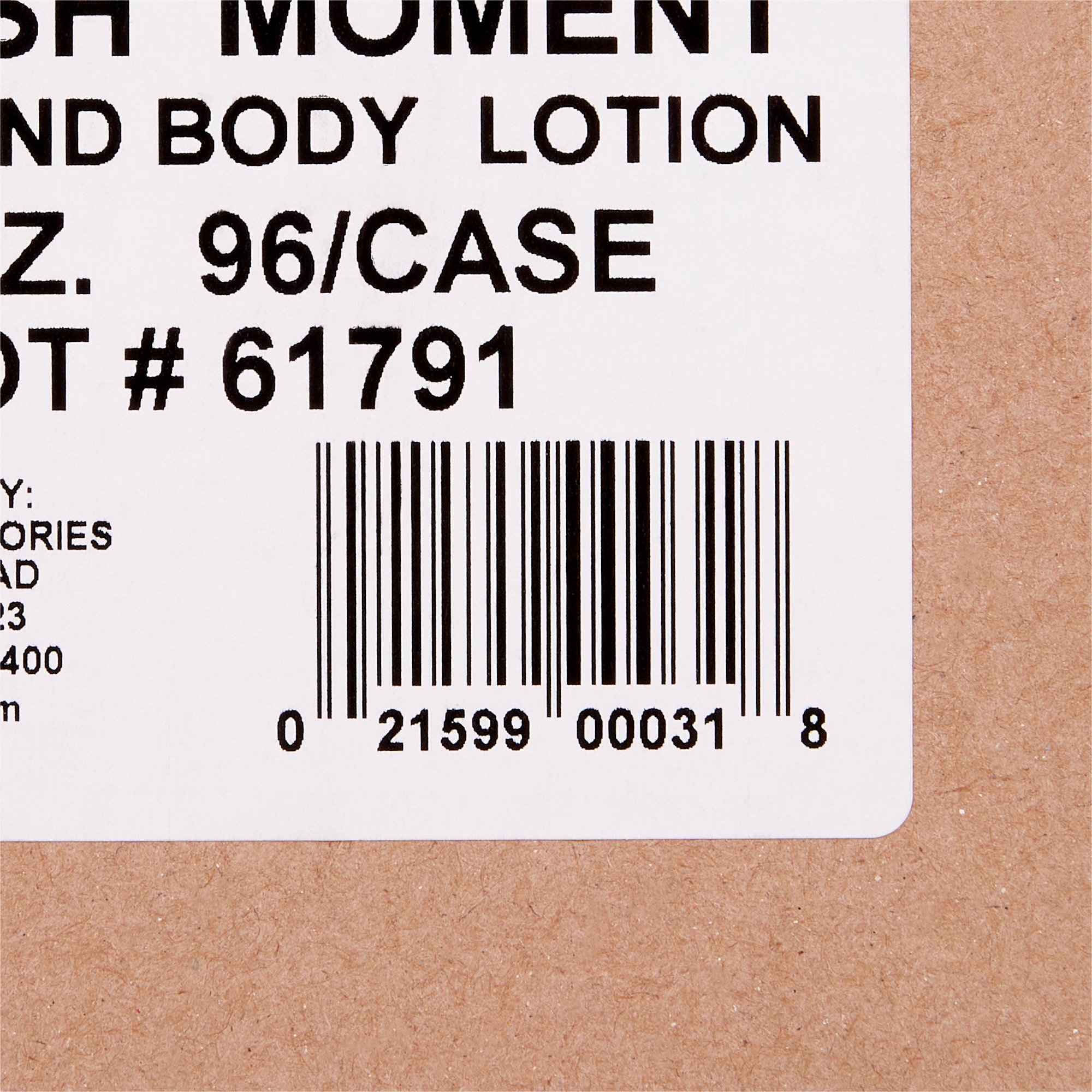 McKesson Brand K2439DL - Fresh Moment Hand and Body Lotion, 2-ounce Bottle - 1/Each, 96/Case