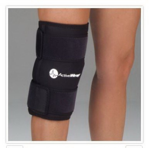 DeRoyal - 9373-01 Hot / Cold Therapy Wrap ActiveWrap® Knee / Leg Large / X-Large 16+ Inch Thigh Circumference Active Medical Plush™ / Plastic / Gel Reusable