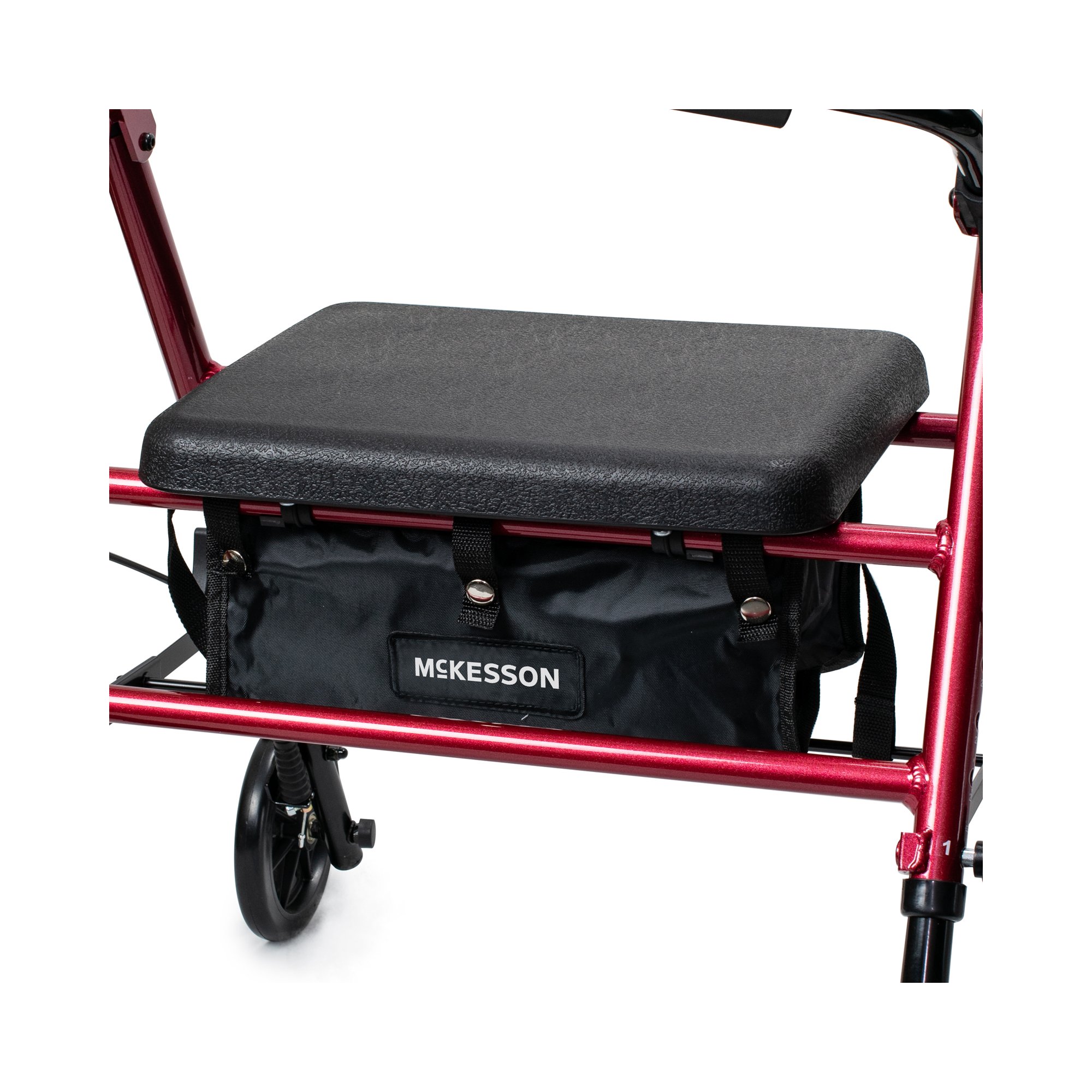 McKesson Brand 146-RTL10261RD - McKesson Four-Wheel Rollator - 1/Each