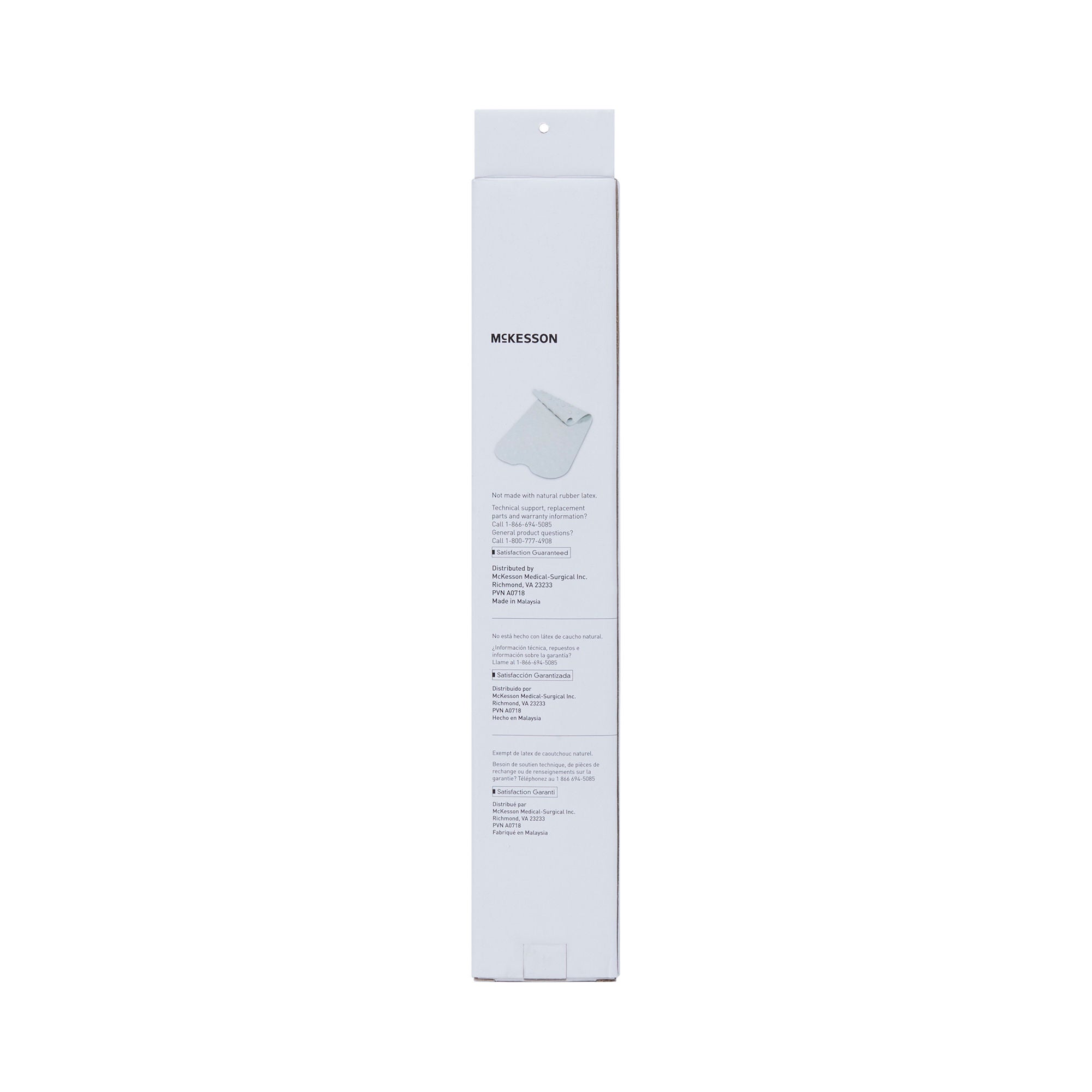 McKesson Brand - 146-12950 Non-Slip Bath Mat McKesson Rubber 15-3/4 X 35-1/2 Inch