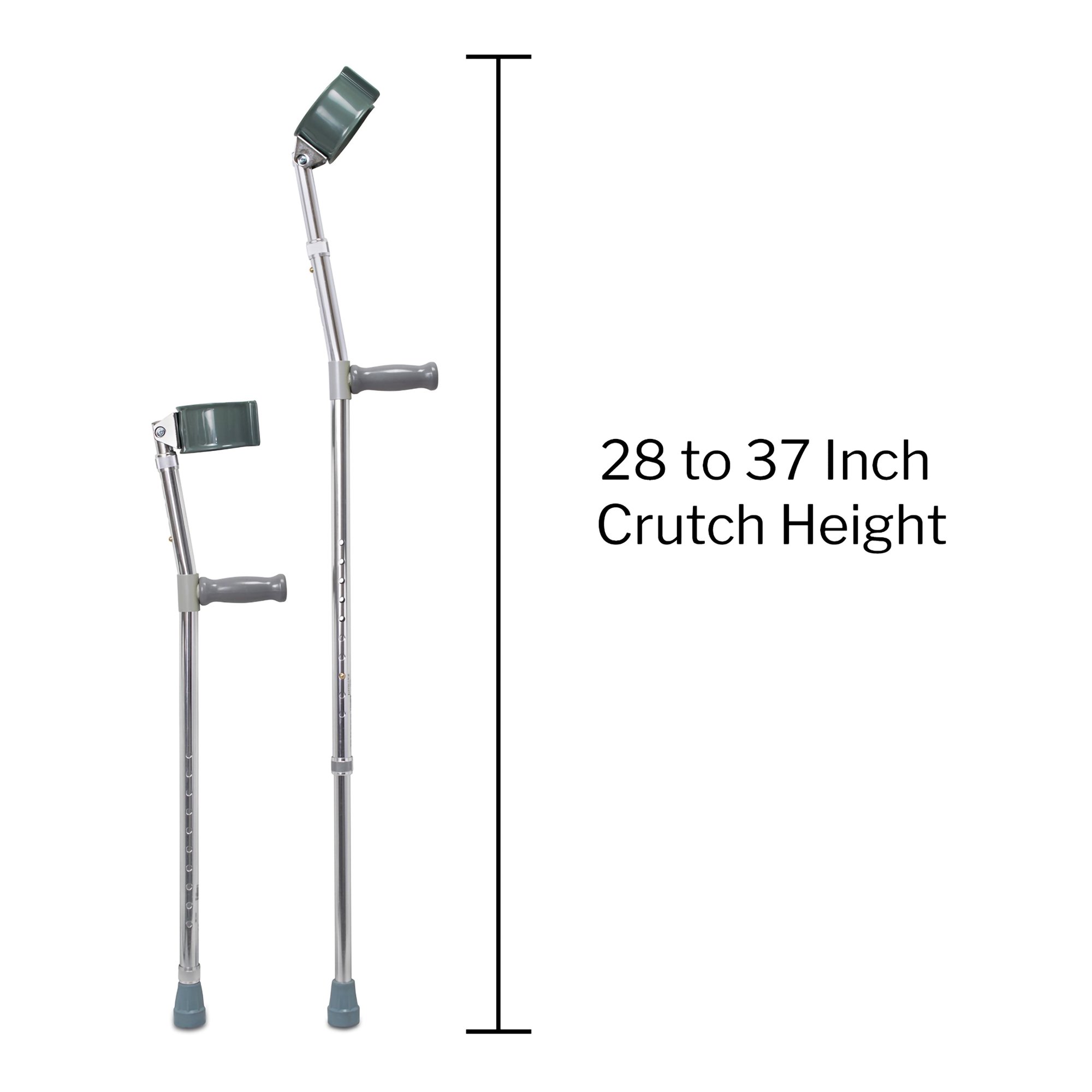 McKesson Brand 146-10403 - McKesson Forearm Crutch - 1/Box, 6/Case