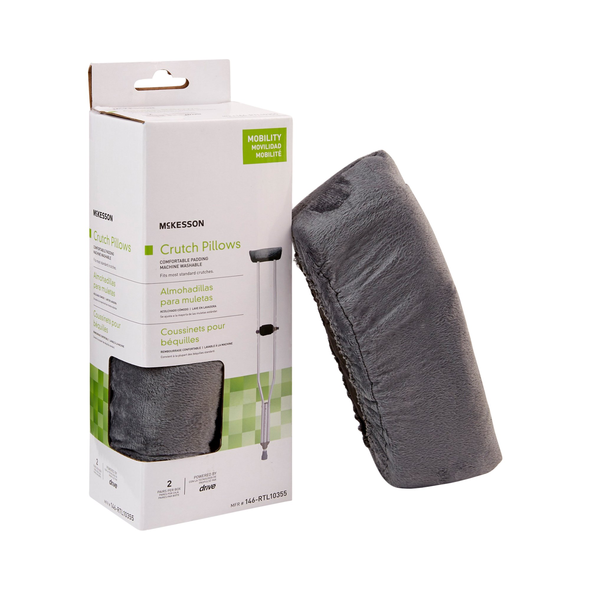 McKesson Brand - 146-RTL10355 McKesson Crutch Pillows