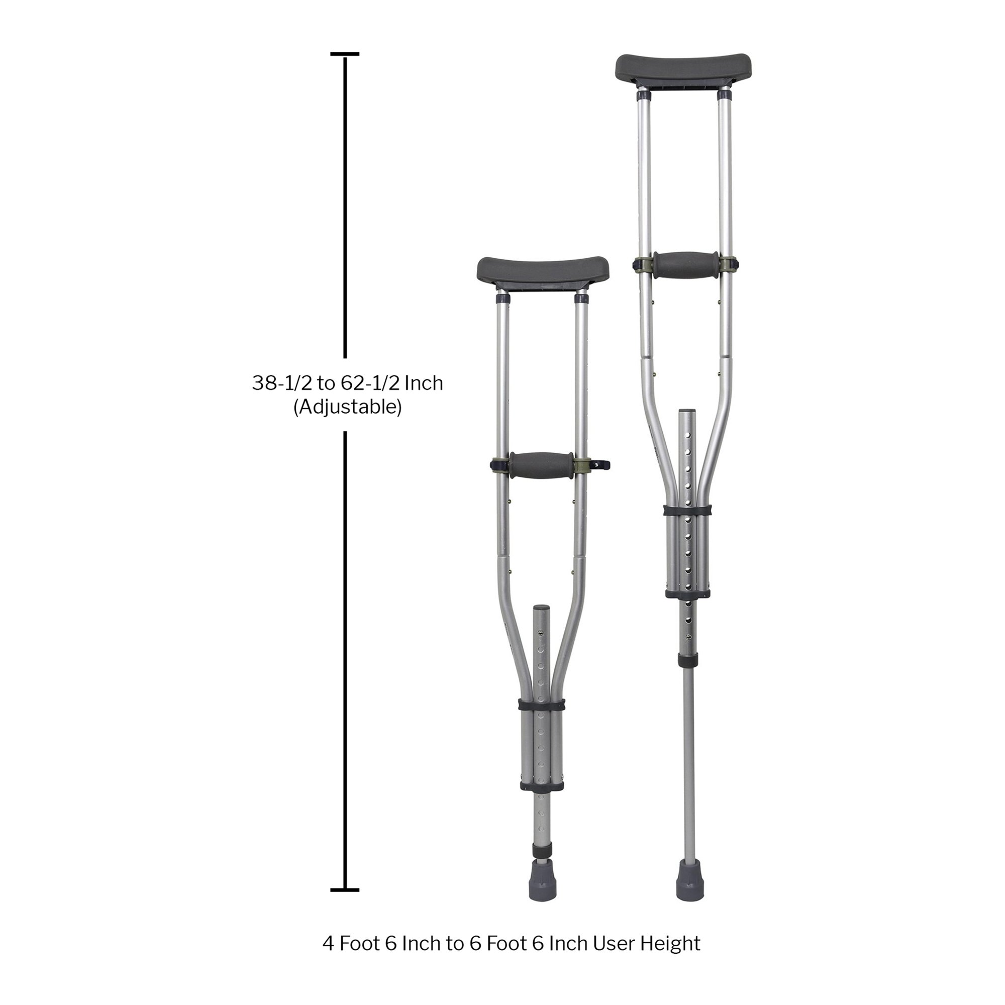 McKesson Underarm Crutches 146-RTL10433 by McKesson Brand