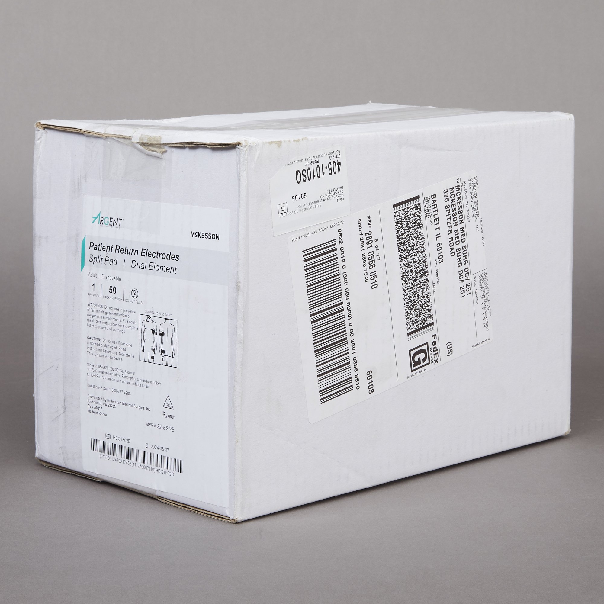 McKesson Patient Return Electrode 22-ESRE by McKesson Brand