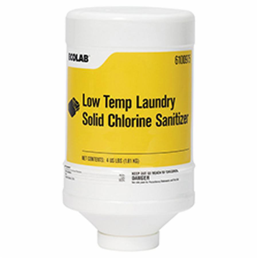 Ecolab - 6100975 Ecolab® Low-Temp Laundry Solid Chlorine Sanitizer