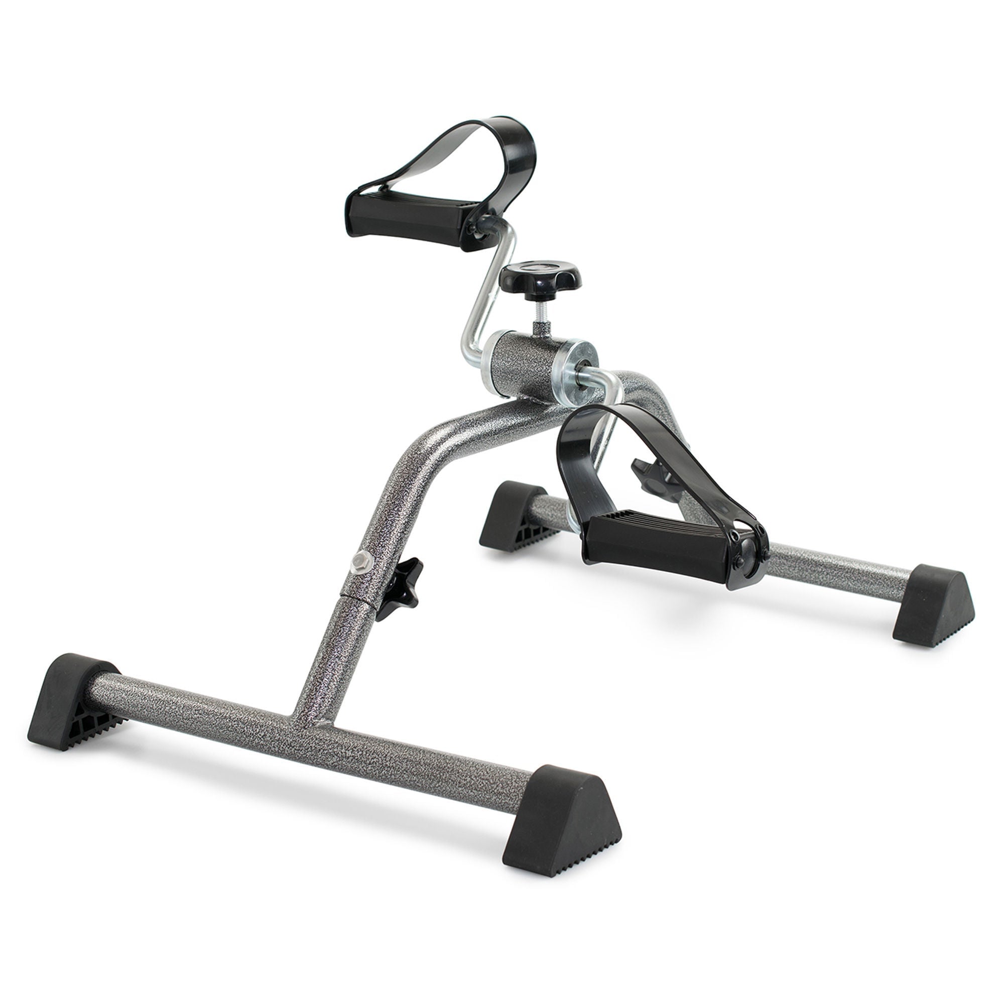 McKesson Brand - 146-10270KDRSV-1 Exerciser Peddler McKesson Knocked Down Adjustable Resistance Levels 16-93/100 L X 7-1/100 W X 12-1/5 H Inch Silver Vein Finish