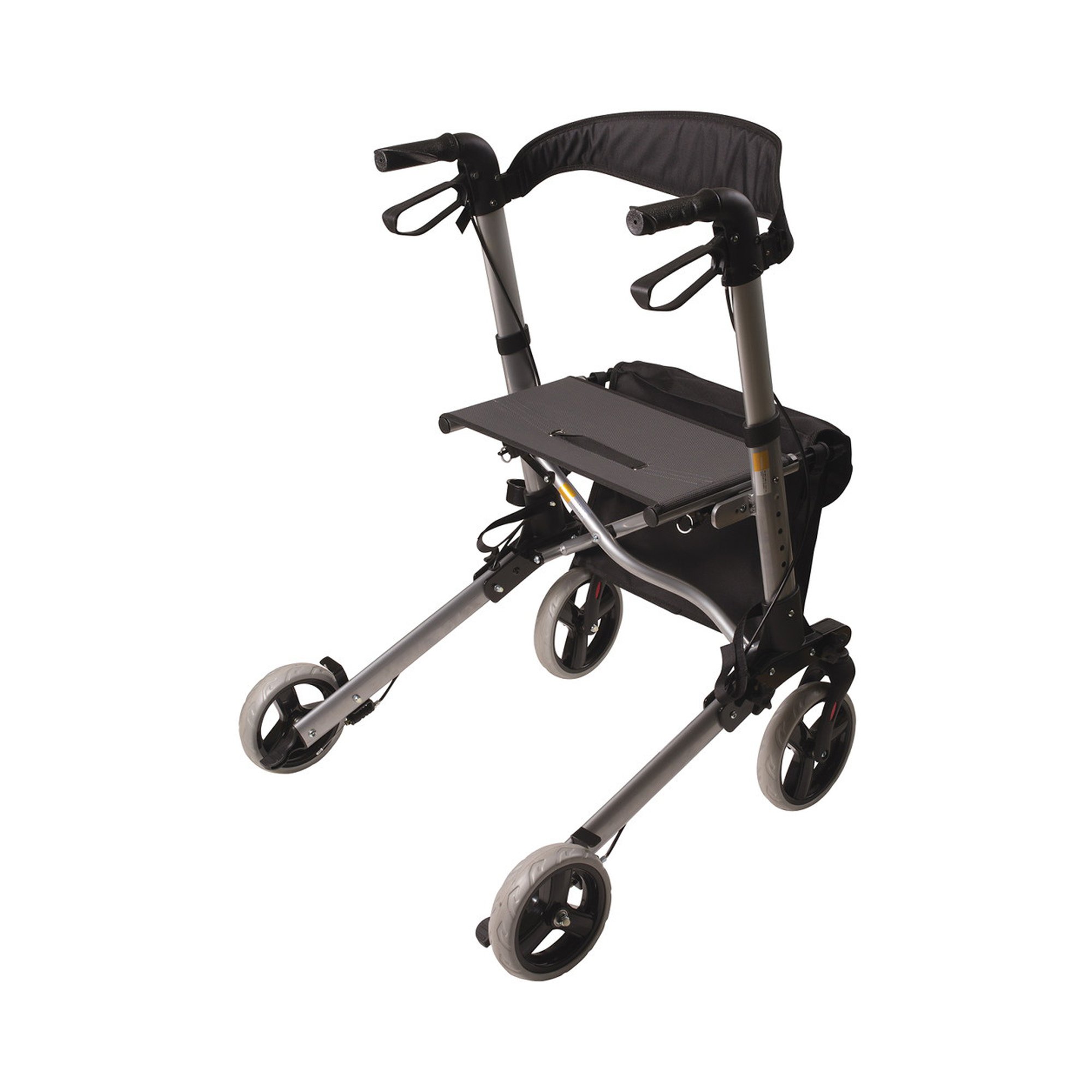 Mabis Healthcare 501-5012-4100 - HealthSmart® Gateway Four-Wheel Rollator, 31 to 36 Inch Handle Height - 1/Each
