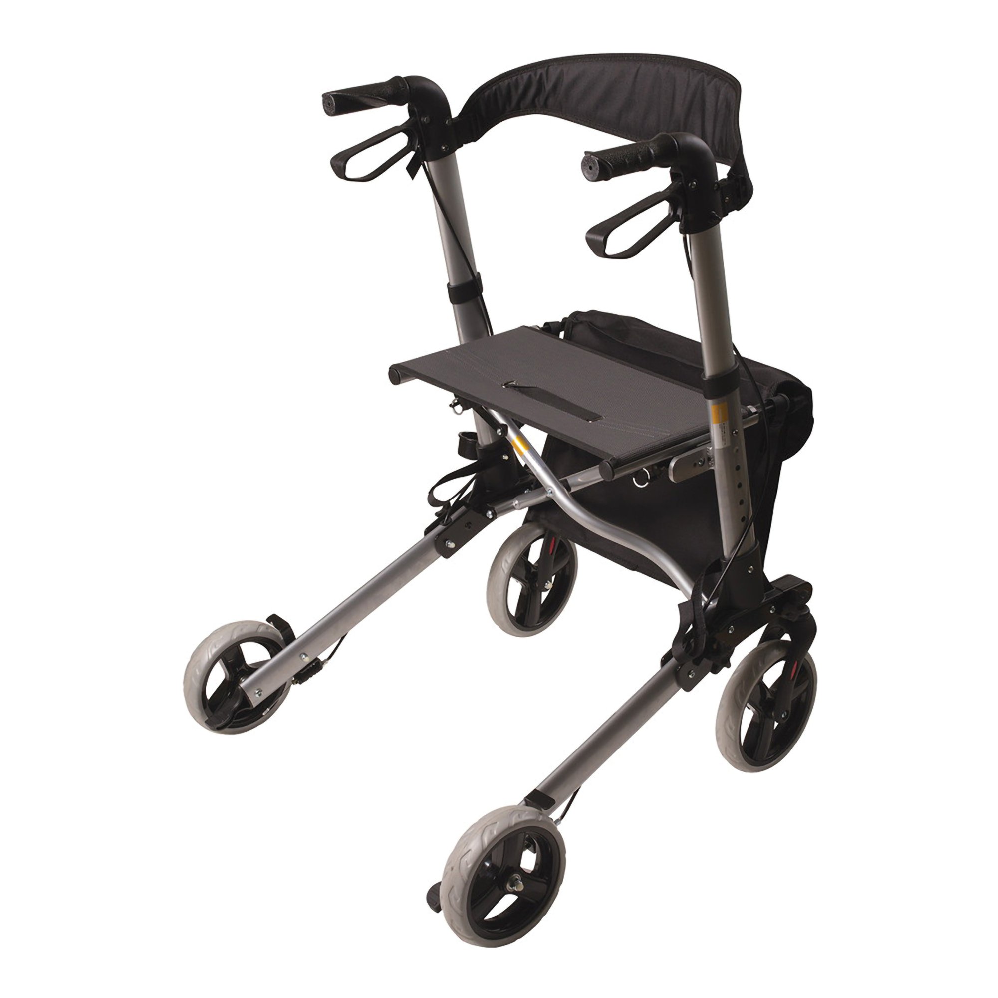 Mabis Healthcare 501-5012-4100 - HealthSmart® Gateway Four-Wheel Rollator, 31 to 36 Inch Handle Height - 1/Each