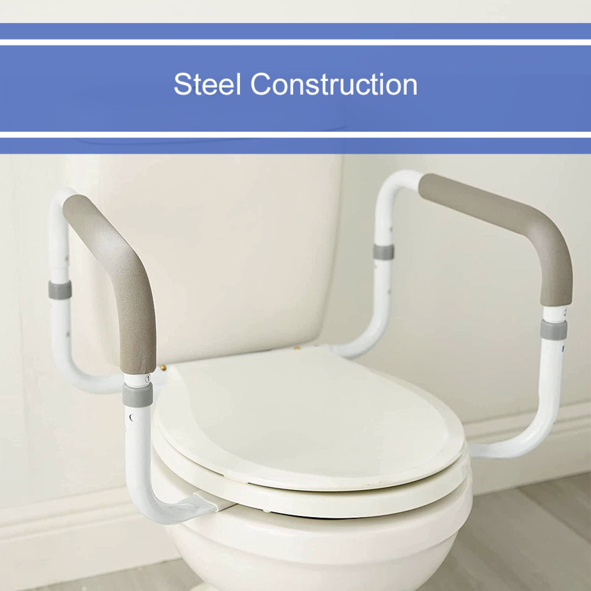 McKesson Toilet Safety Rail 146-RTL12087 by McKesson Brand