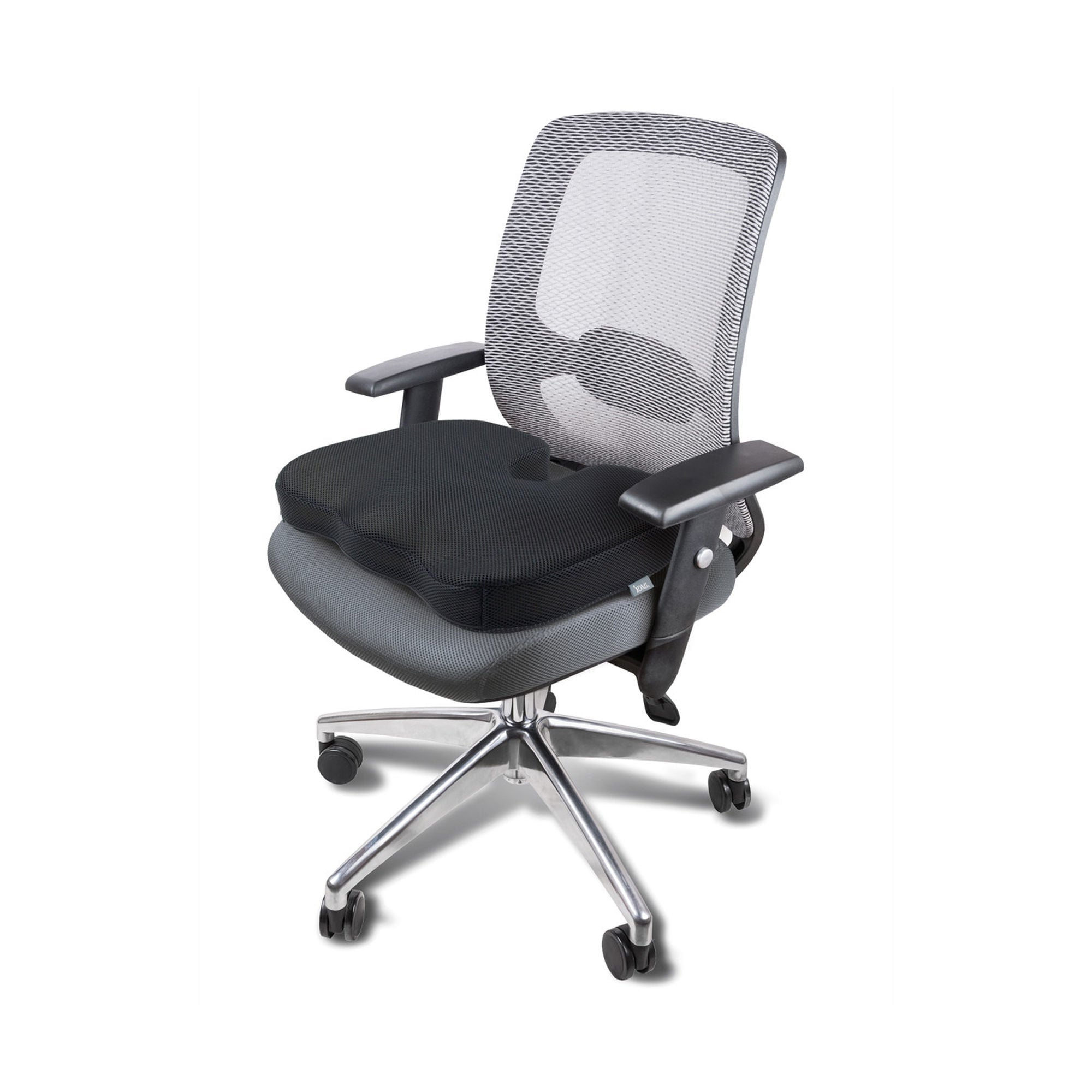 Mabis Healthcare - 513-7957-0200 Coccyx Relief Seat Cushion DMI® 17-1/2 W X 14 L X 2-3/4 D Inch Molded Foam