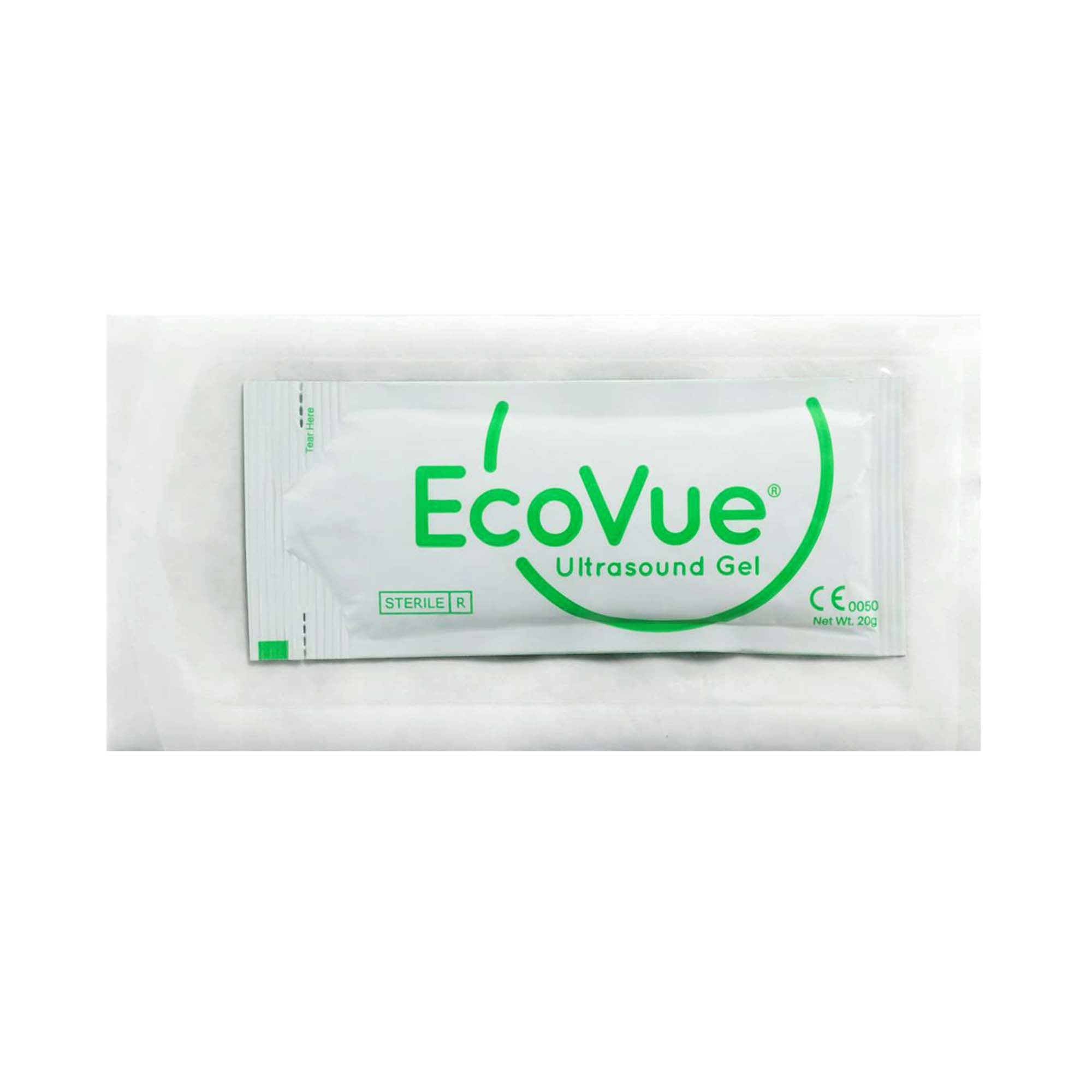 HR Healthcare - 280 Ultrasound Gel EcoVue® Medium Viscosity 25 Gram Packet OR Sterile