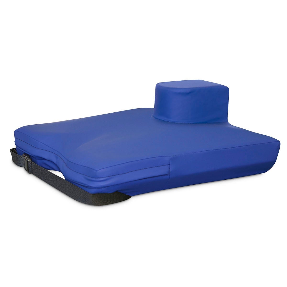 New York Orthopedic - 9599-GCP-181603 Coccyx Relief Seat Cushion with Pommel APEX CORE™ 18 W X 16 L X 3 D Inch Foam / Gel