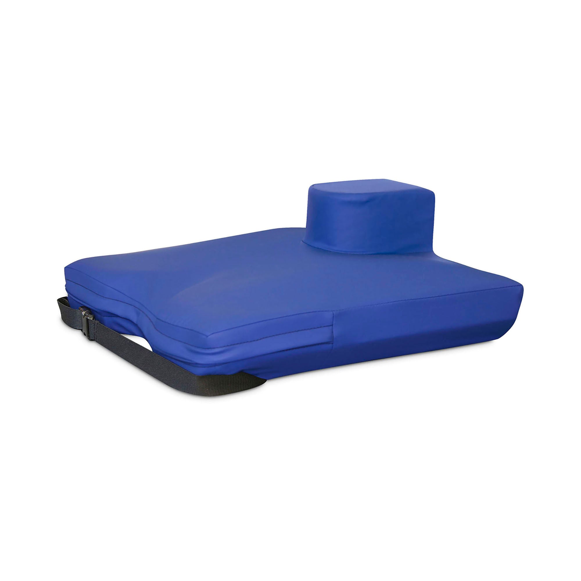 New York Orthopedic - 9599-GCP-221803 Coccyx Relief Seat Cushion with Pommel APEX CORE™ 22 W X 18 L X 3 D Inch Foam / Gel