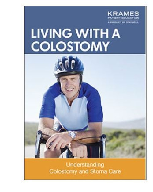 Krames Corp - 12104 Patient Booklet Krames® Living with a Colostomy