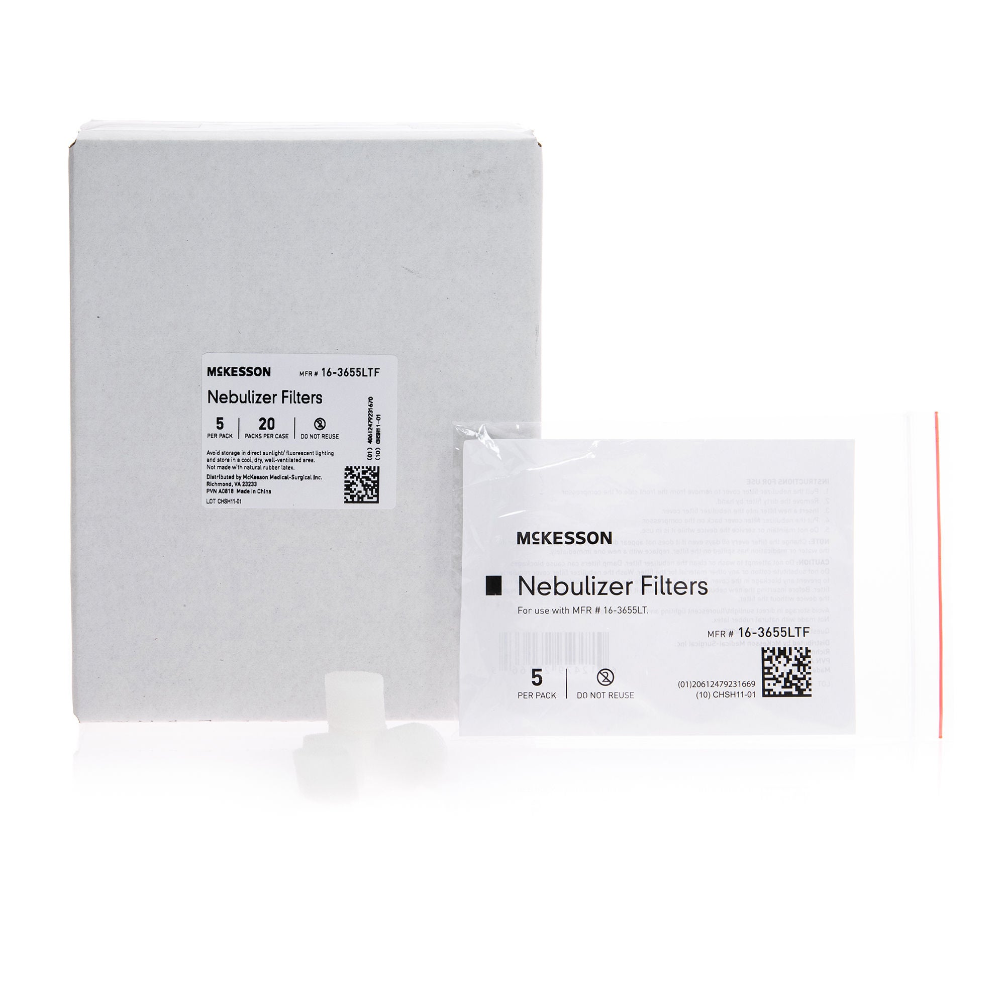 McKesson Brand - 16-3655LTF McKesson Nebulizer Filter