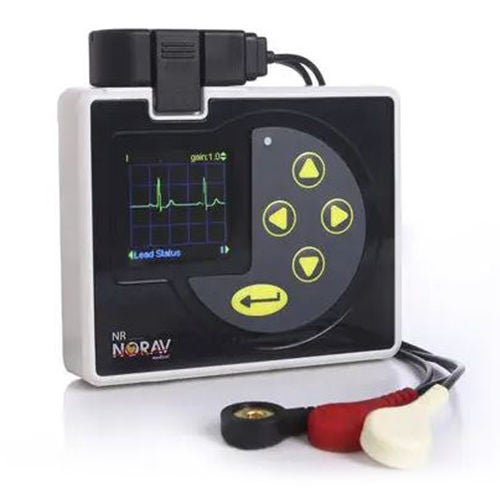 Norav Medical Inc - NR-314 Holter Monitor Norav LCD Display 336 Hrs.