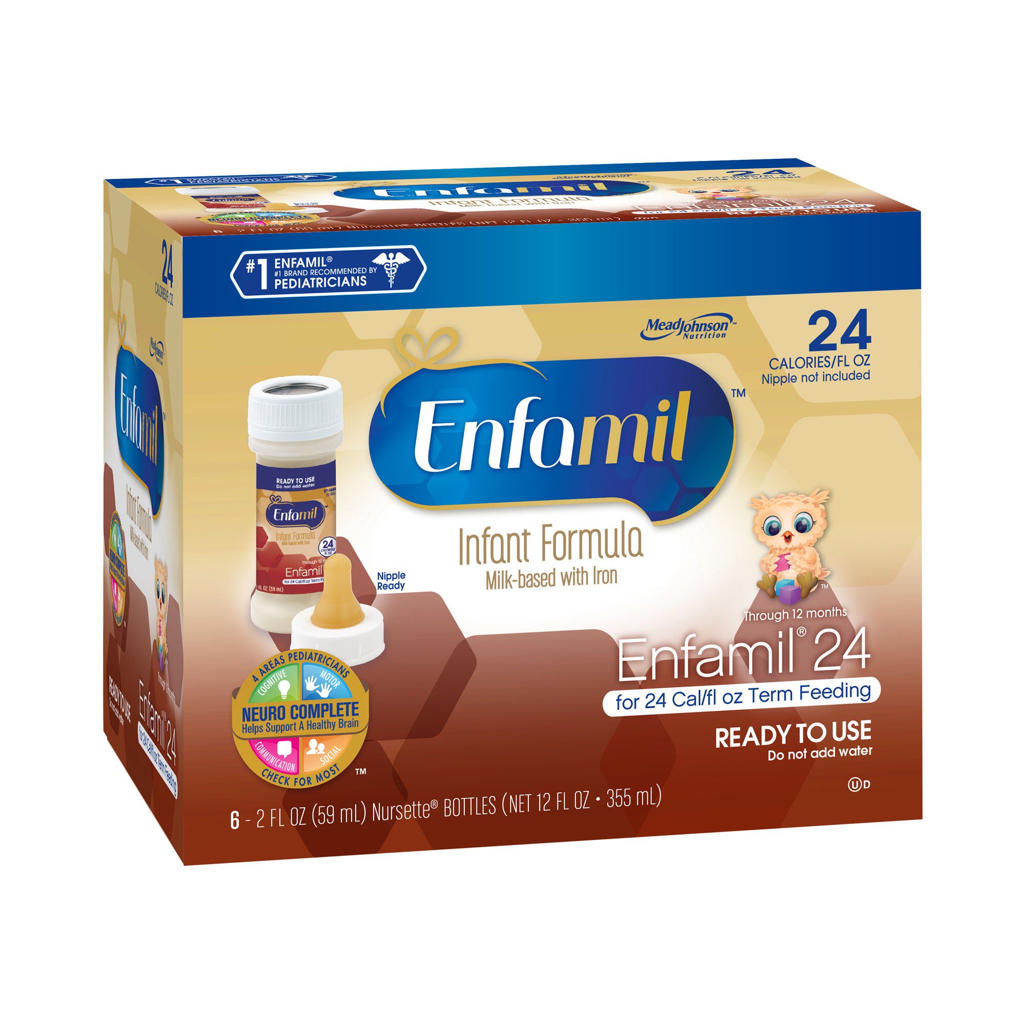 Mead Johnson - 166802 Enfamil® 24 Ready to Use Infant Formula