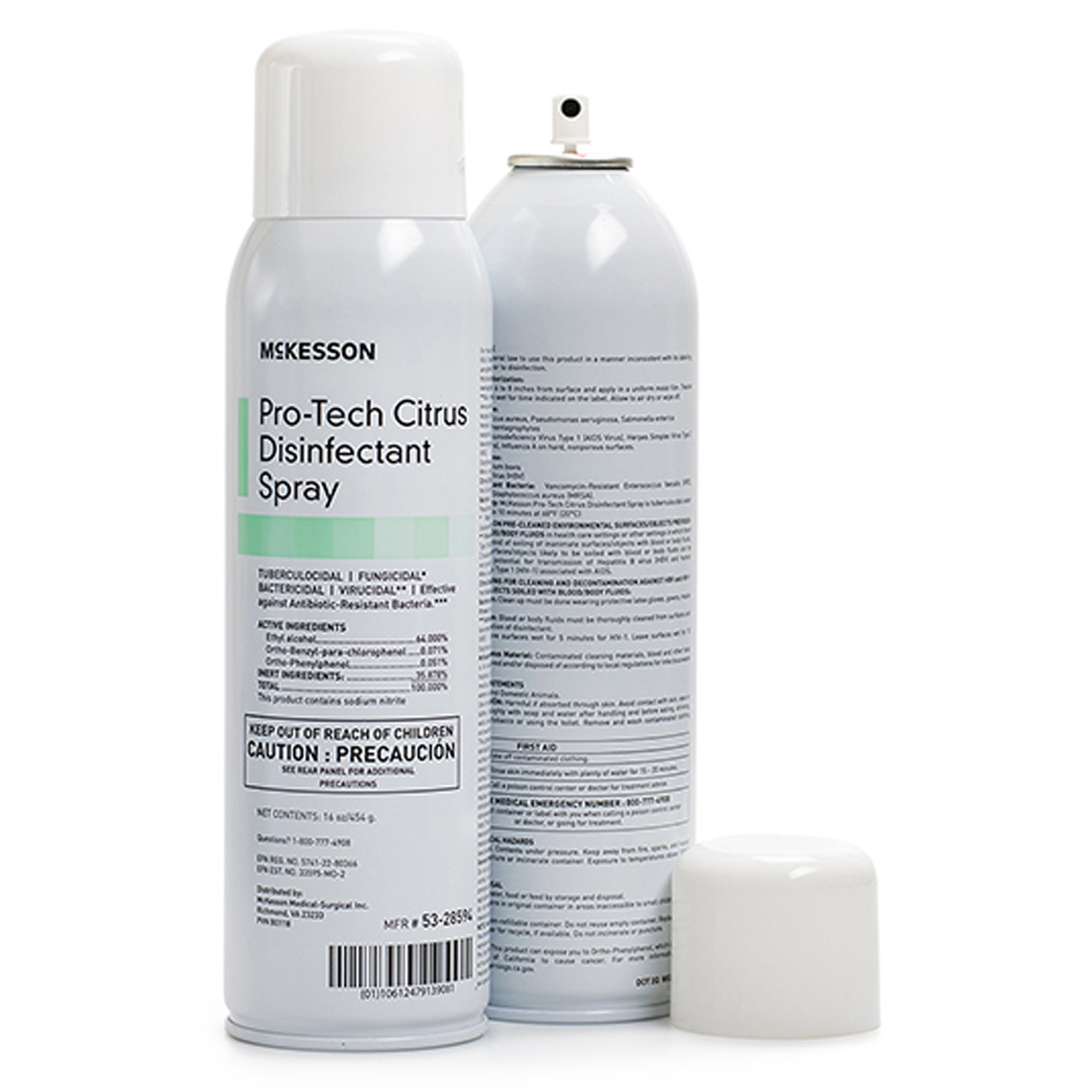 McKesson Brand - 53-28594 McKesson Pro-Tech Surface Disinfectant Cleaner Alcohol-Based Liquid Citrus Scent