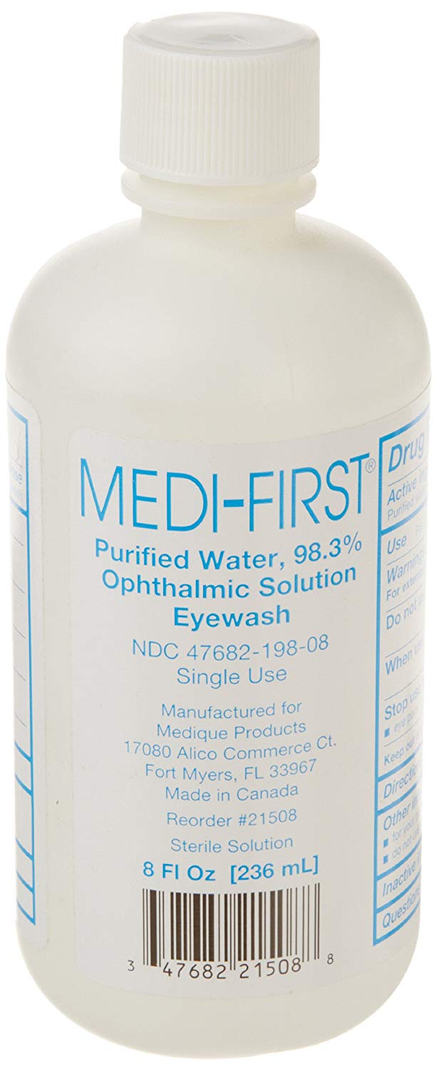 Medique Products - 21508 Medi-First® Purified Water