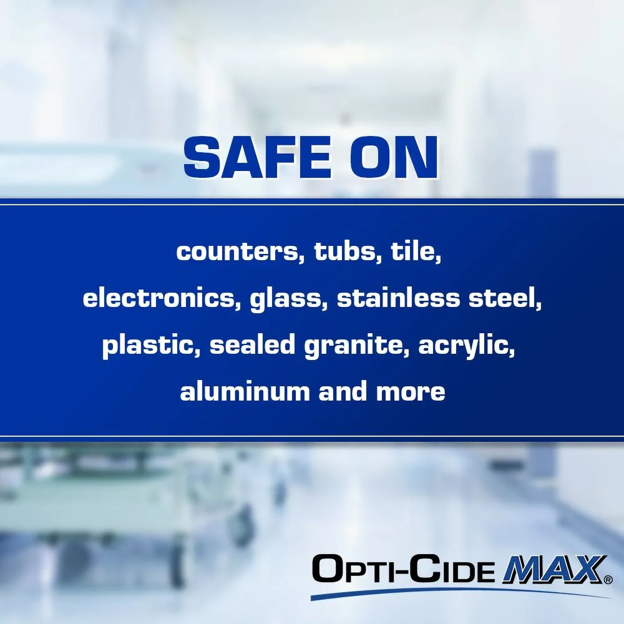 Micro Scientific Industries - M60034 Opti-Cide® Max Surface Disinfectant Cleaner Wipes