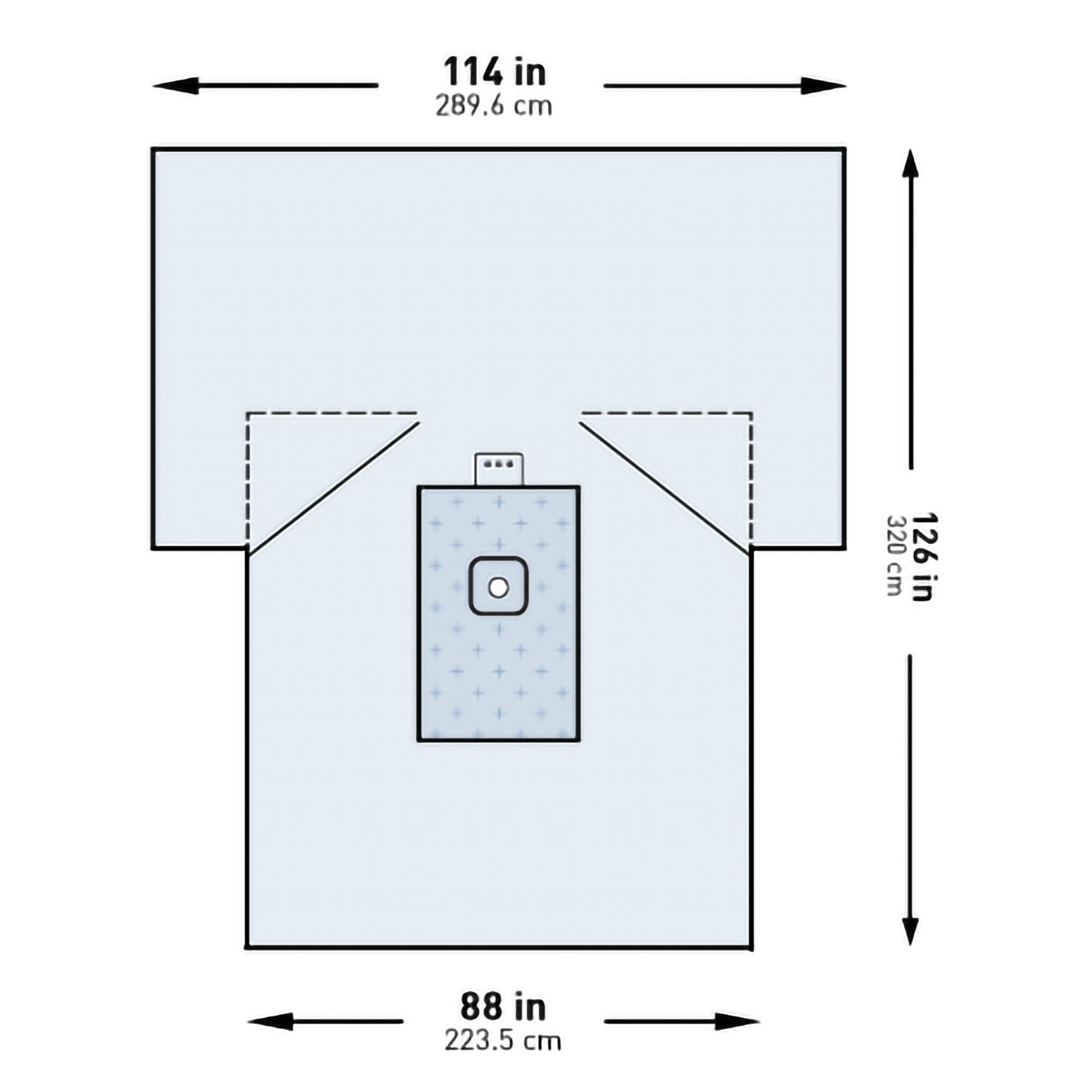 McKesson Brand - 183-I80-09157G-S McKesson Sterile Lower Extremity Drape