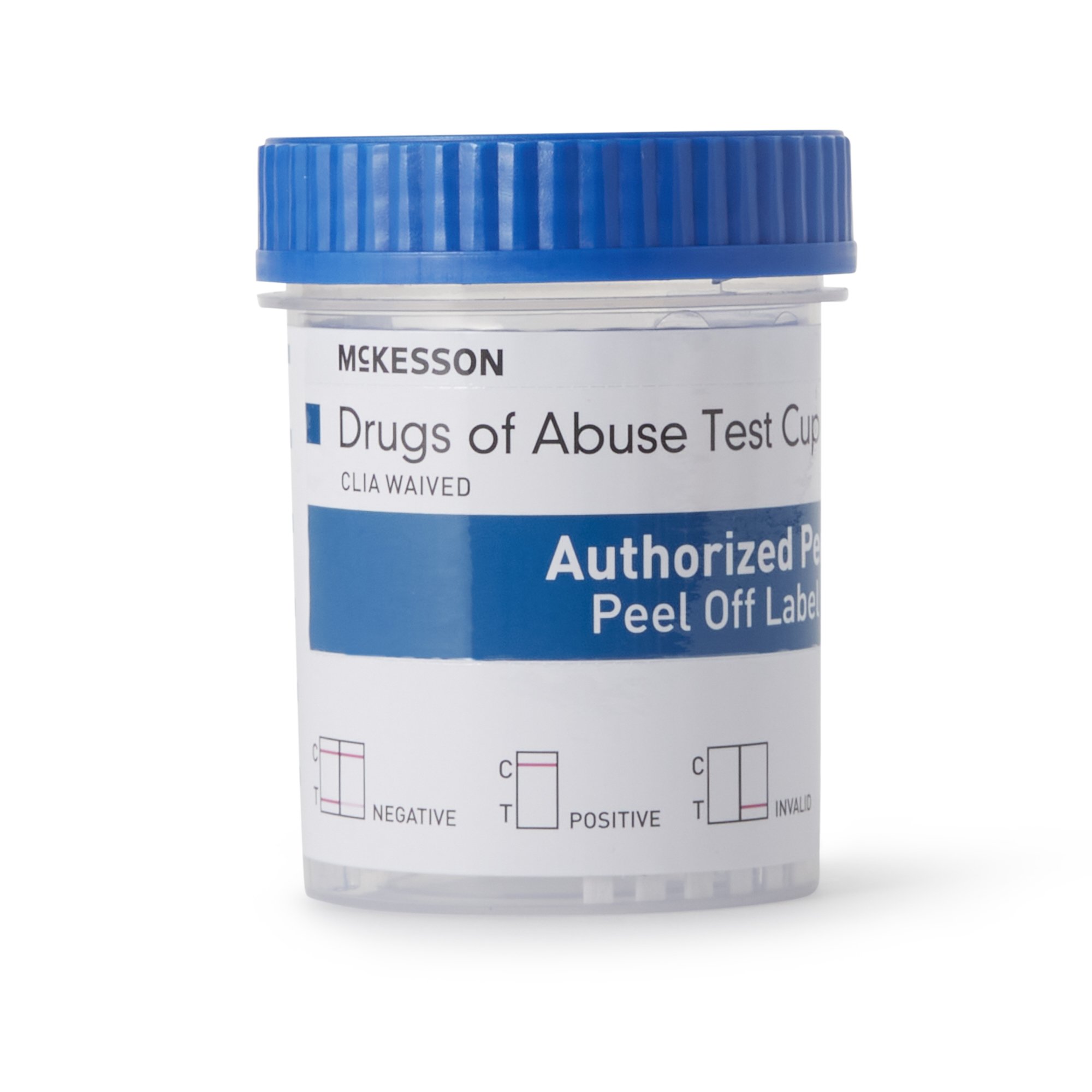 McKesson Brand - 16-8105A3 McKesson 10-Drug Panel with Adulterants Drugs of Abuse Test